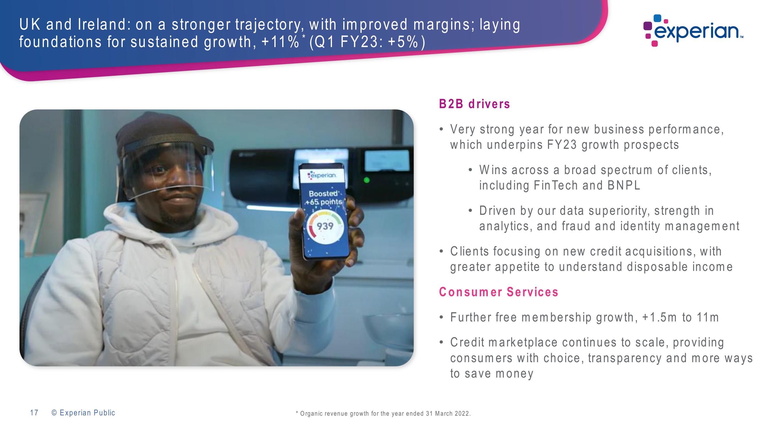 Experian Investor Presentation Deck slide image #17