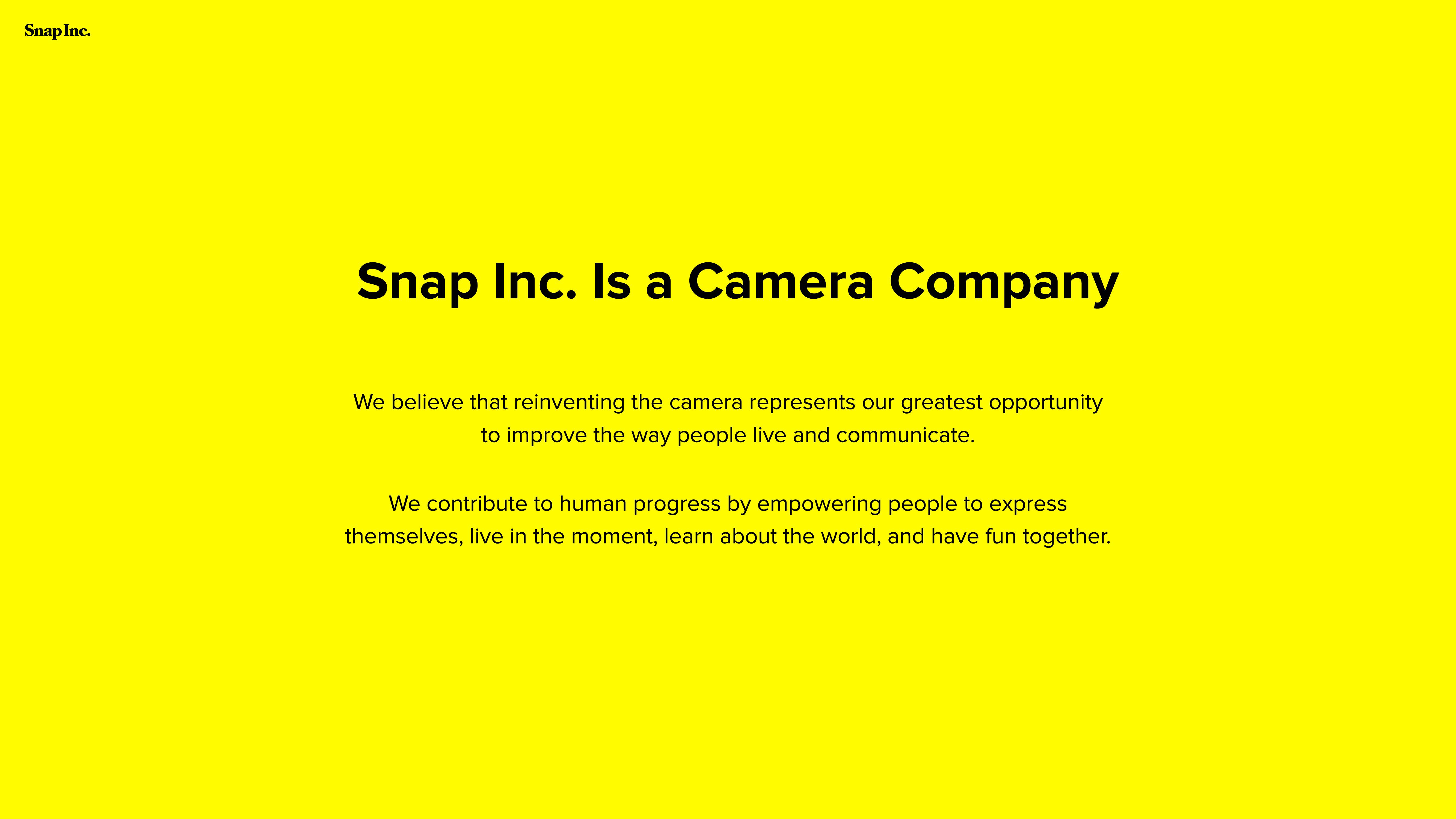 Snap Inc Investor Presentation Deck slide image #4