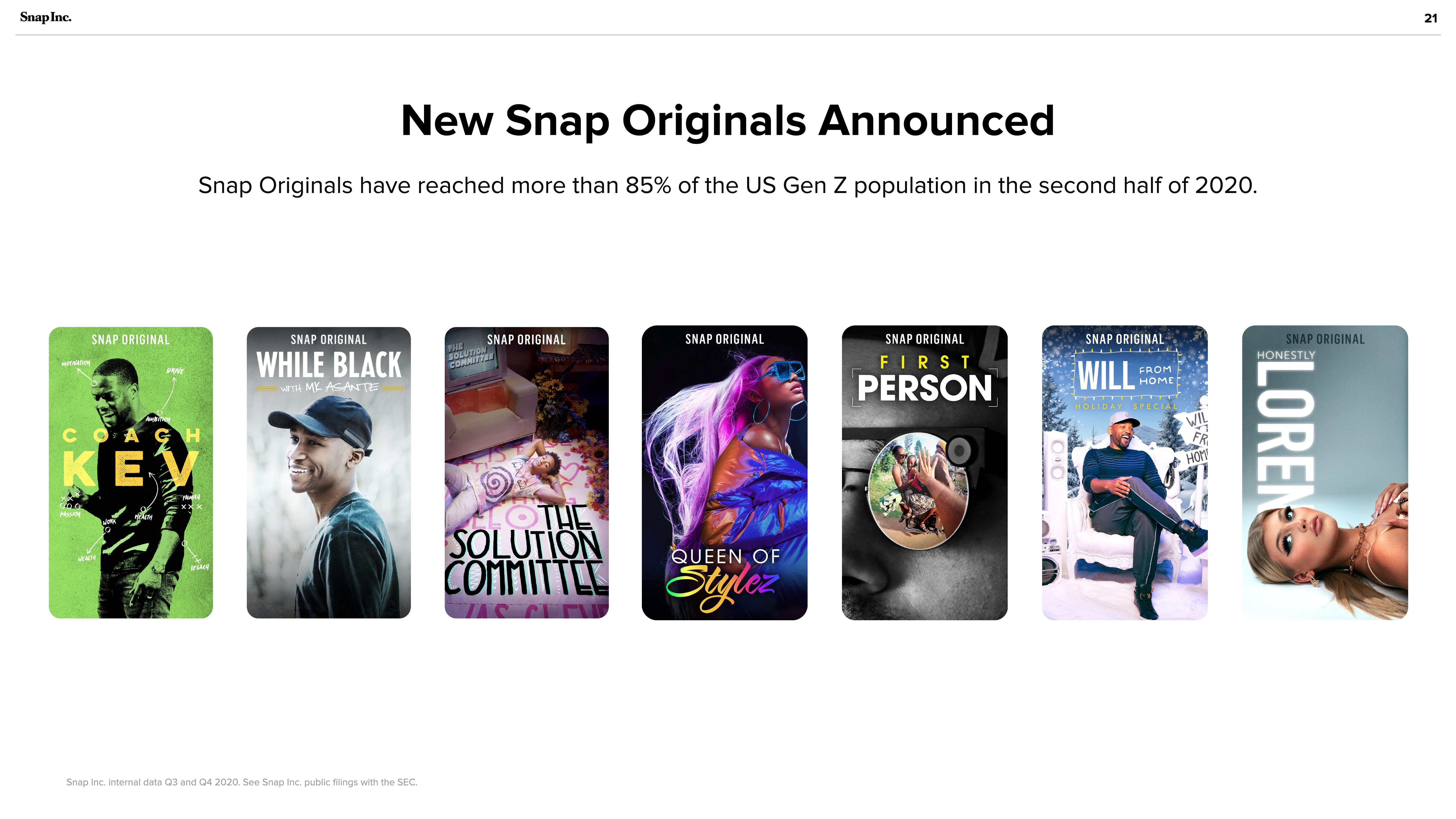 Snap Inc Investor Presentation Deck slide image #21