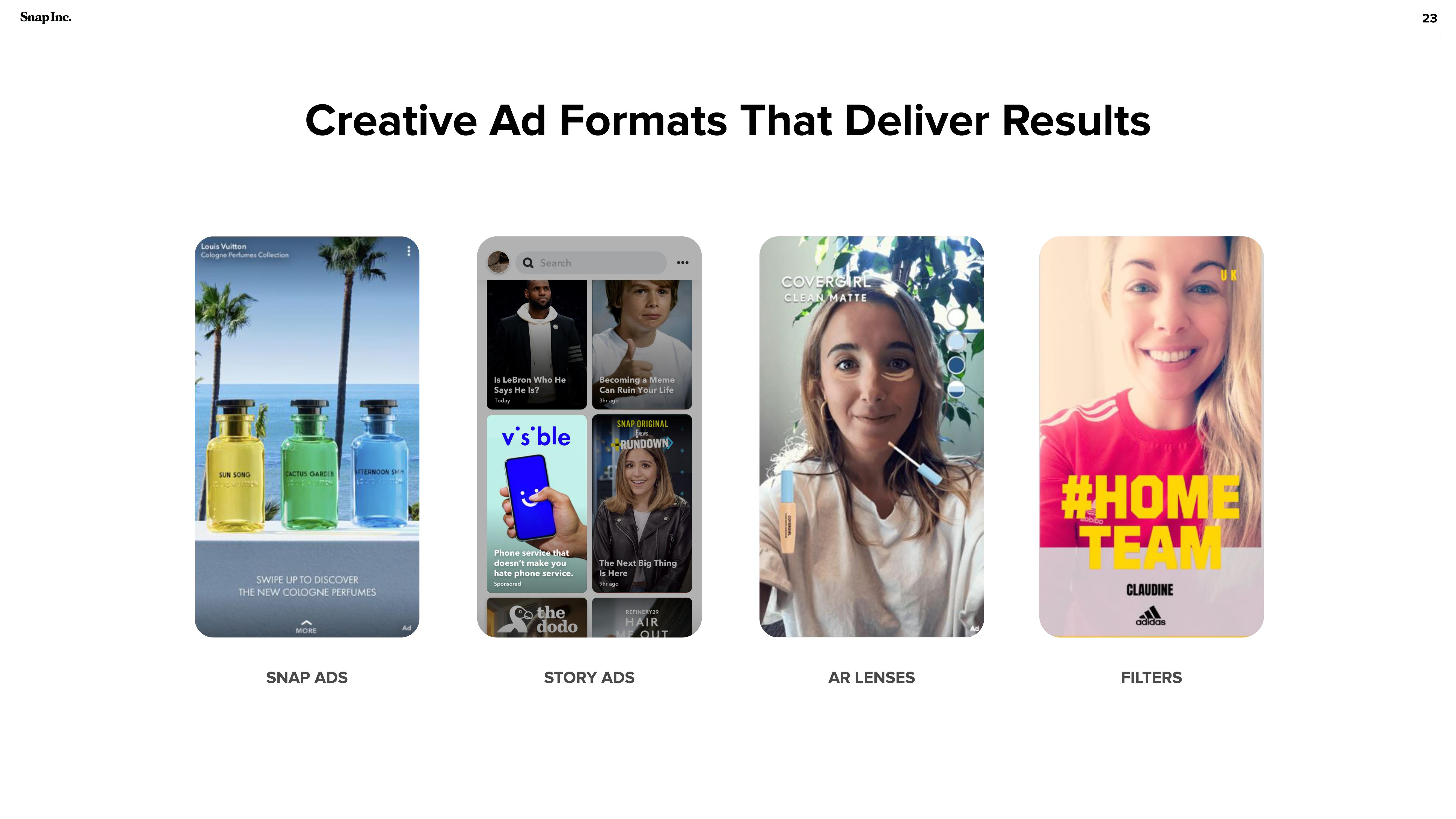 Snap Inc Investor Presentation Deck slide image #23