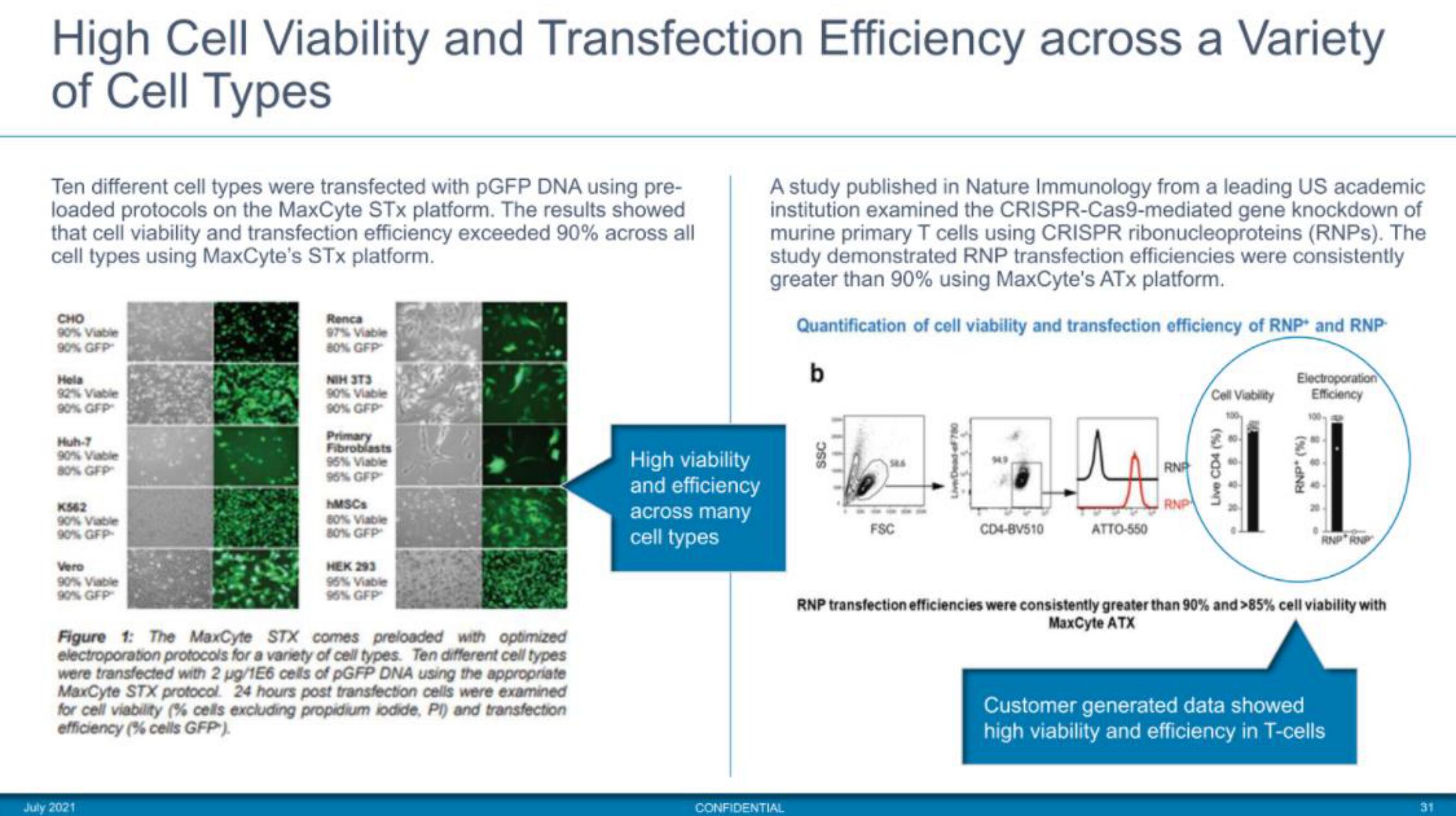 MaxCyte IPO Presentation Deck slide image #31