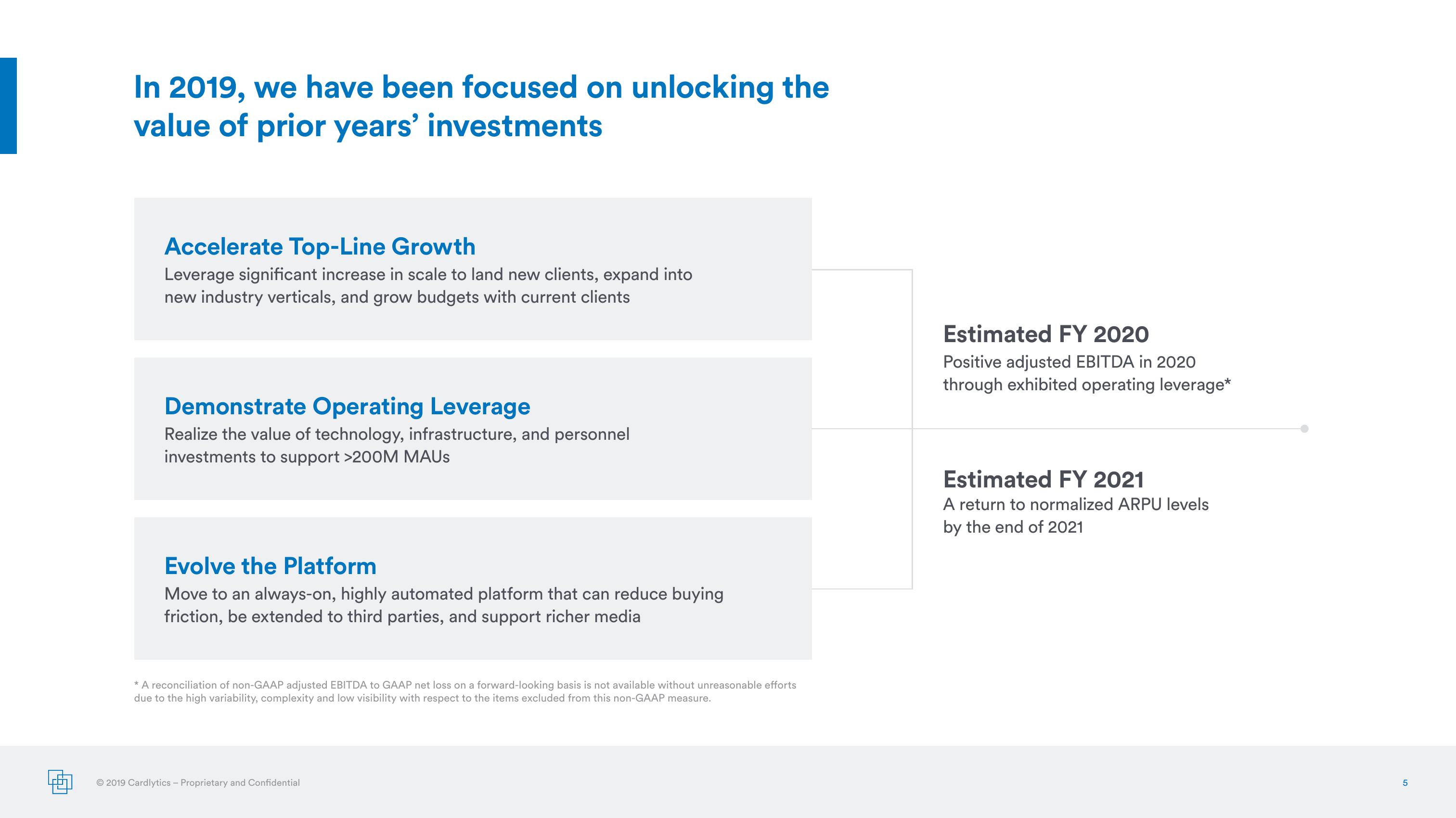 Earnings Presentation Q3 2019 slide image #5