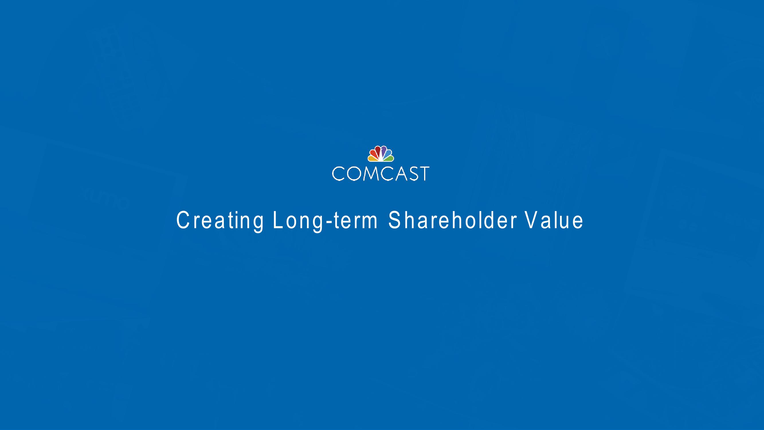 Comcast Investor Presentation Deck slide image #19