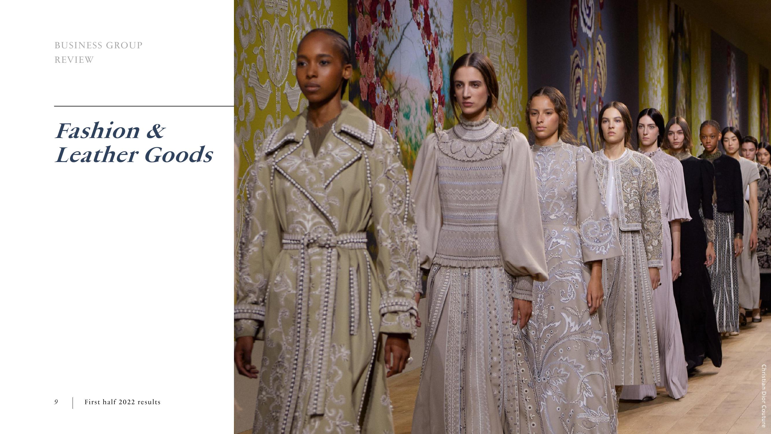 LVMH Results Presentation Deck slide image #9