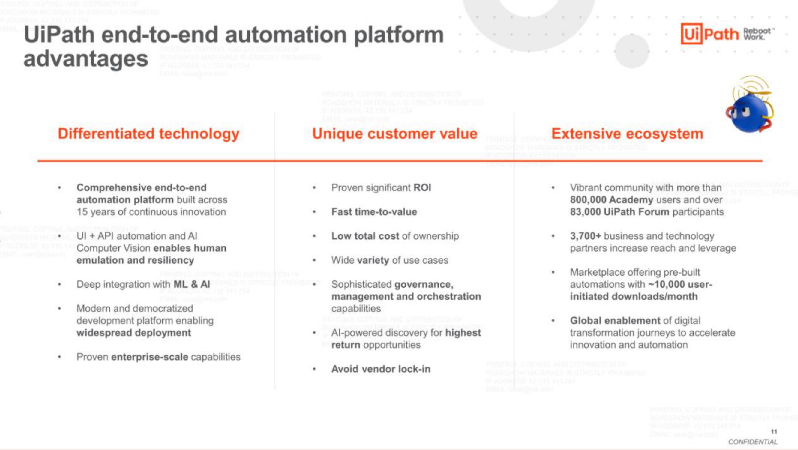 UiPath IPO Presentation Deck slide image #11