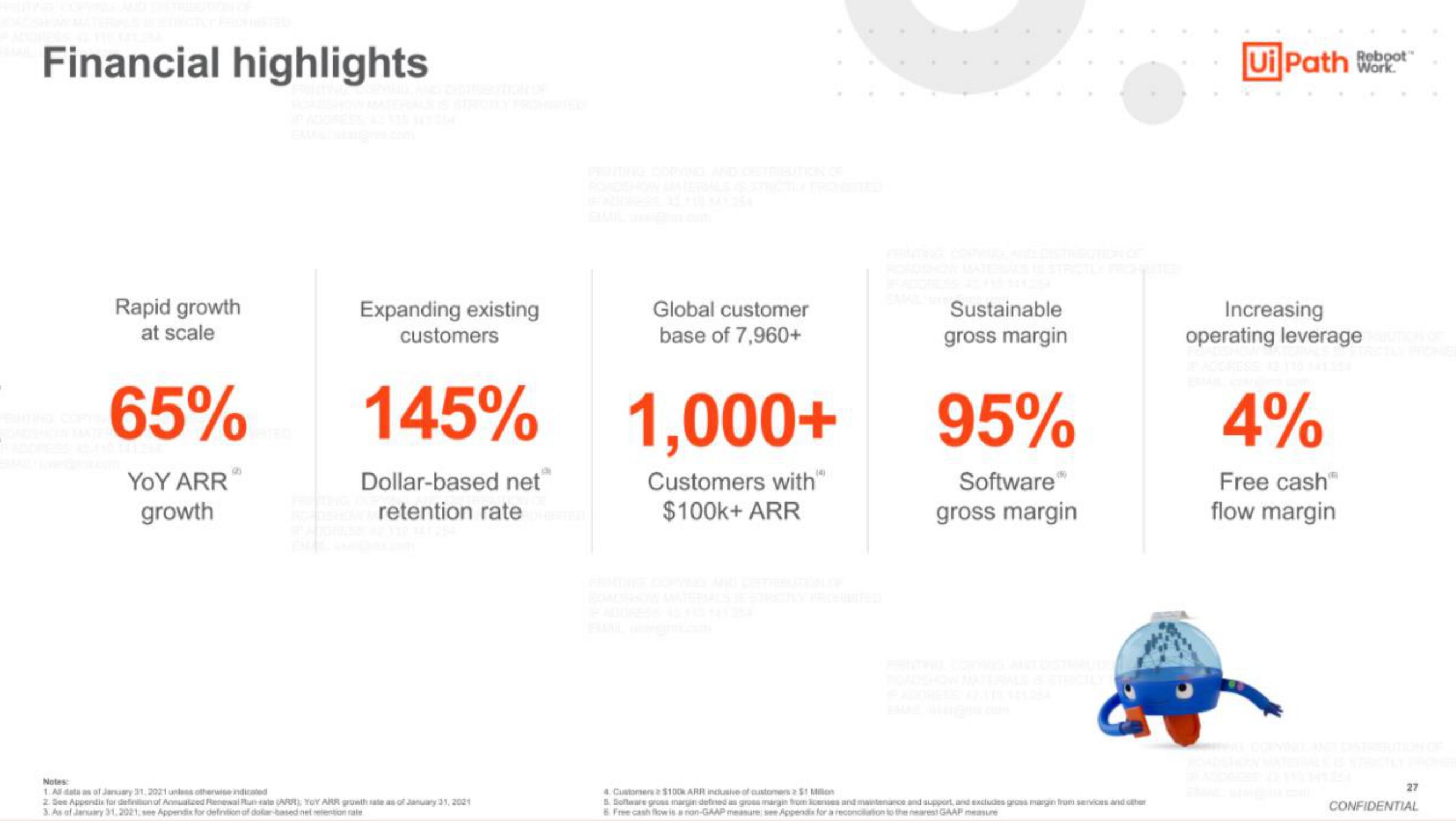 UiPath IPO Presentation Deck slide image #27