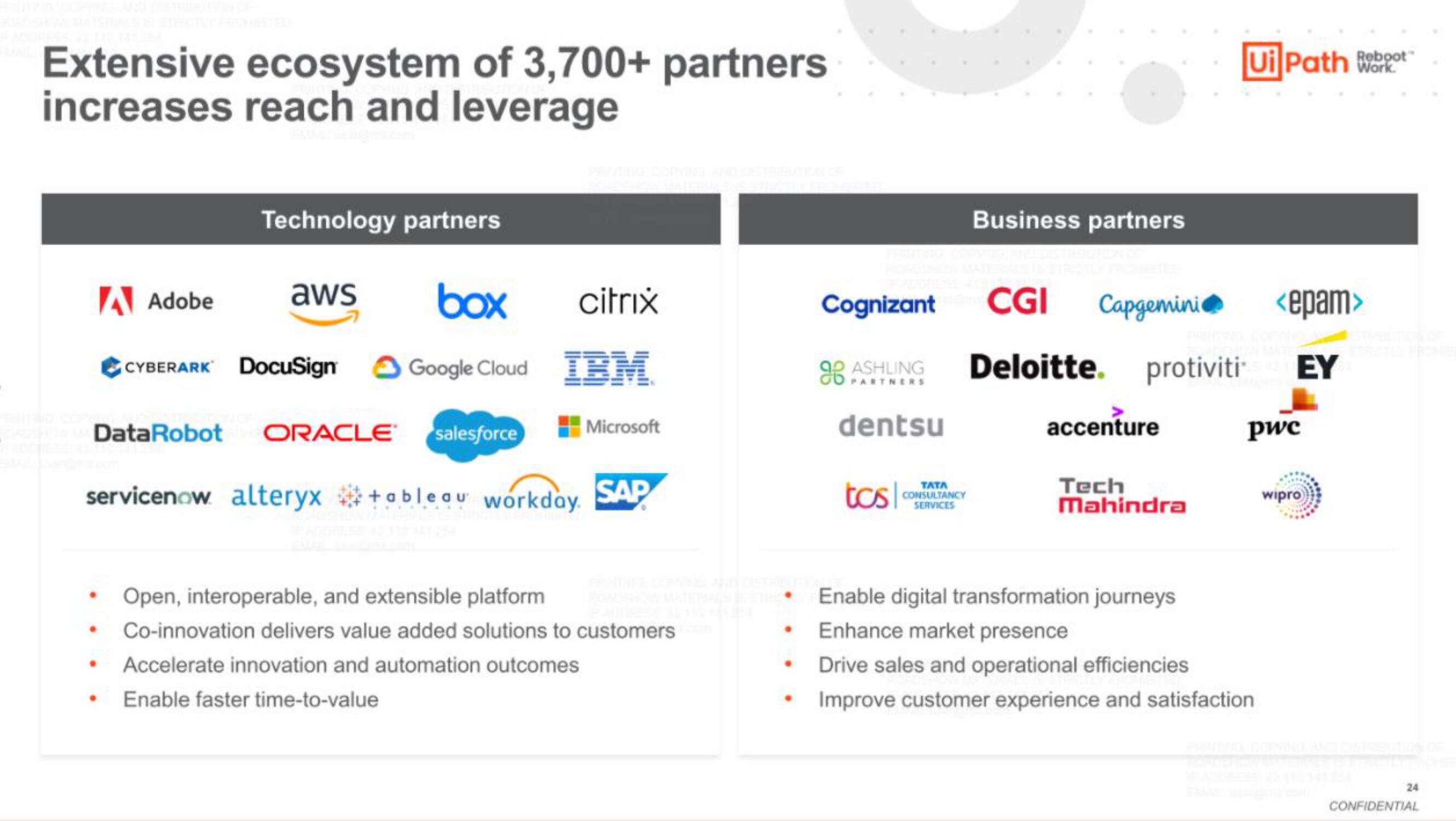 UiPath IPO Presentation Deck slide image #24