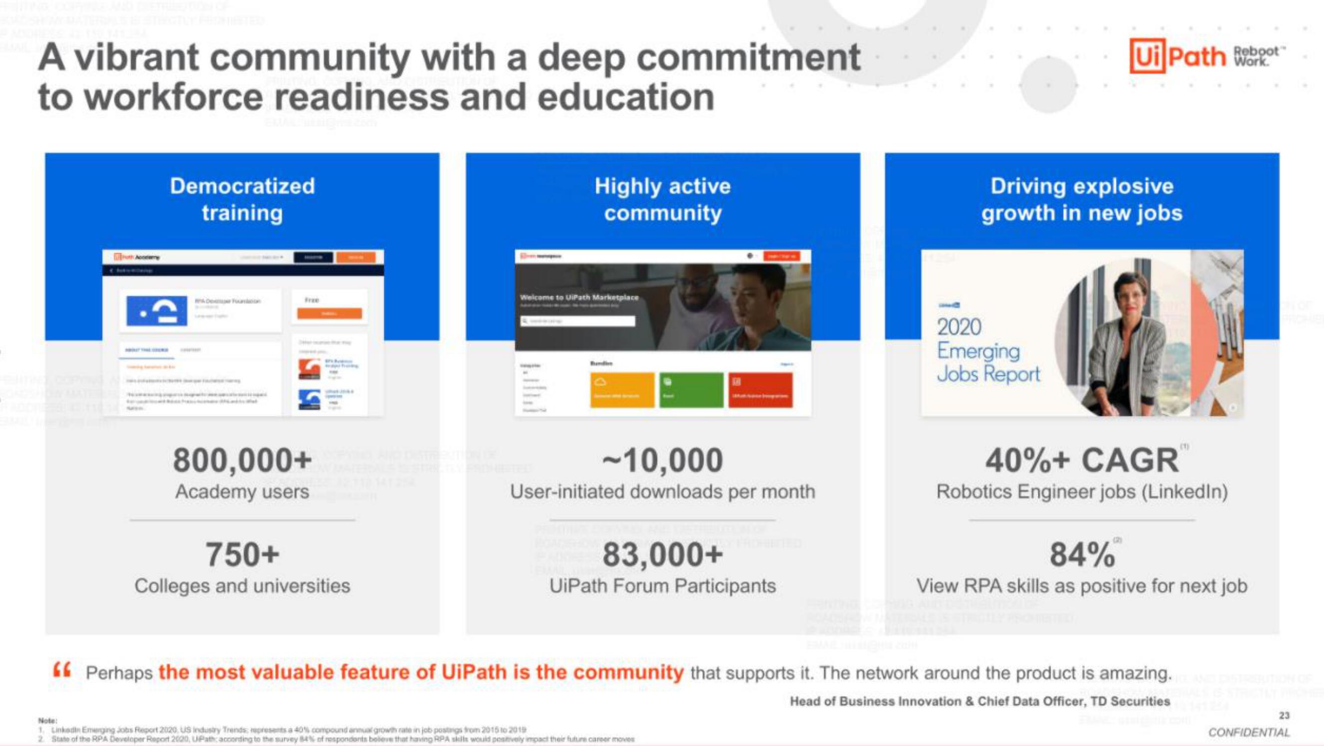 UiPath IPO Presentation Deck slide image #23