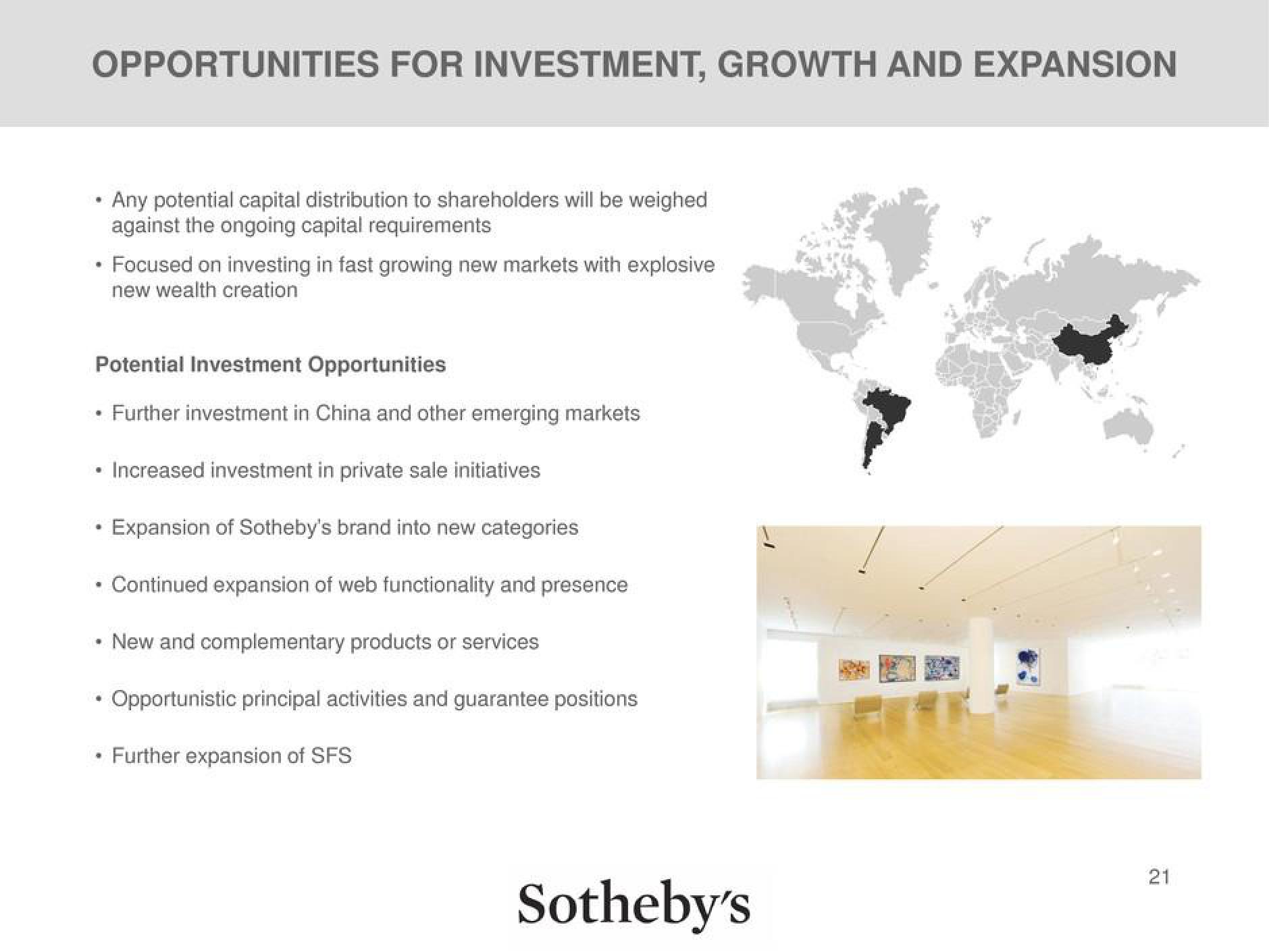 Sotheby's Investor Briefing slide image #21