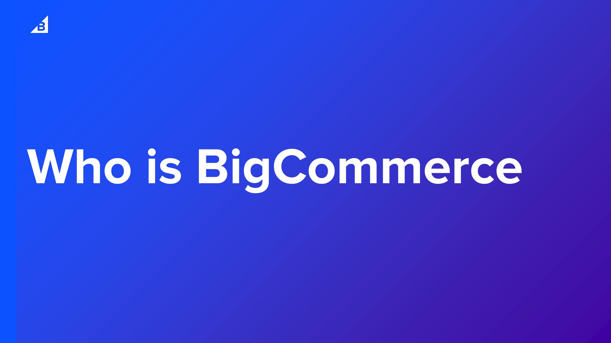 BigCommerce Results Presentation Deck slide image #3