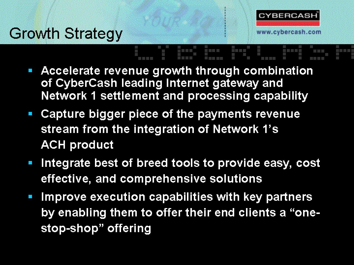 CyberCash Mergers and Acquisitions Presentation Deck slide image #40