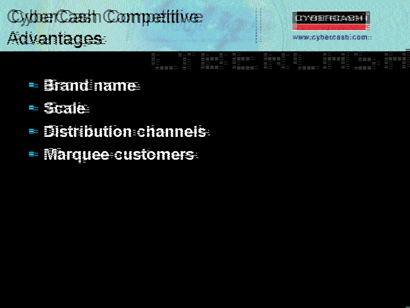 CyberCash Mergers and Acquisitions Presentation Deck slide image #24