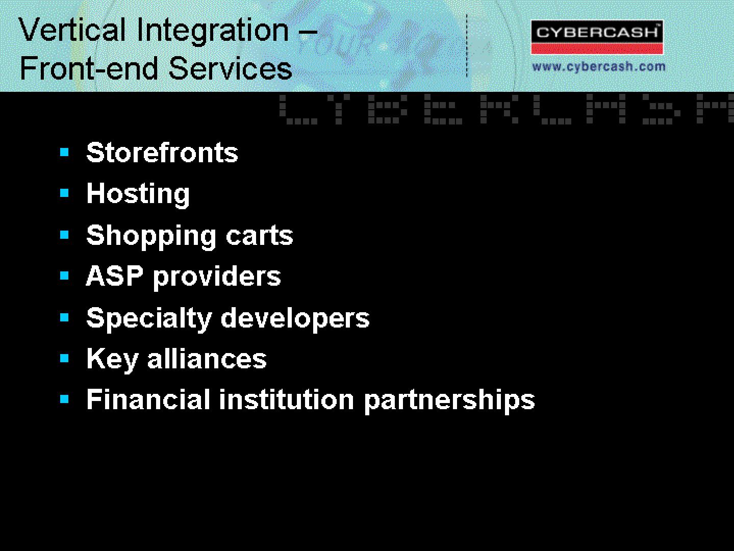 CyberCash Mergers and Acquisitions Presentation Deck slide image #41