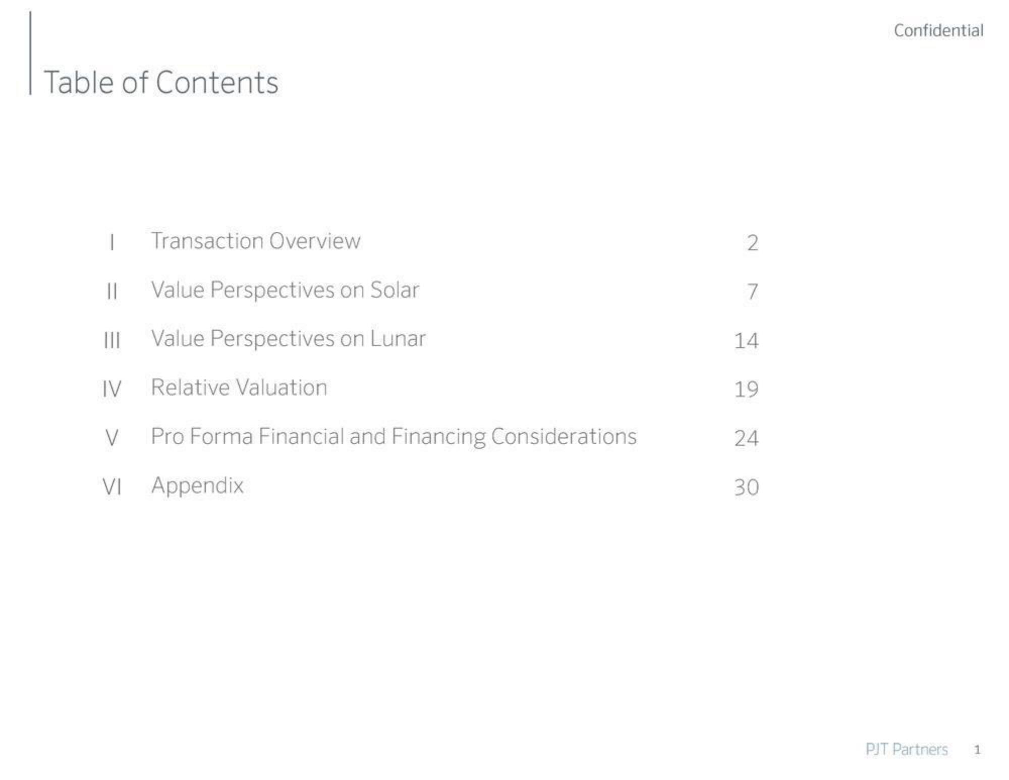 PJT Partners Investment Banking Pitch Book slide image #2