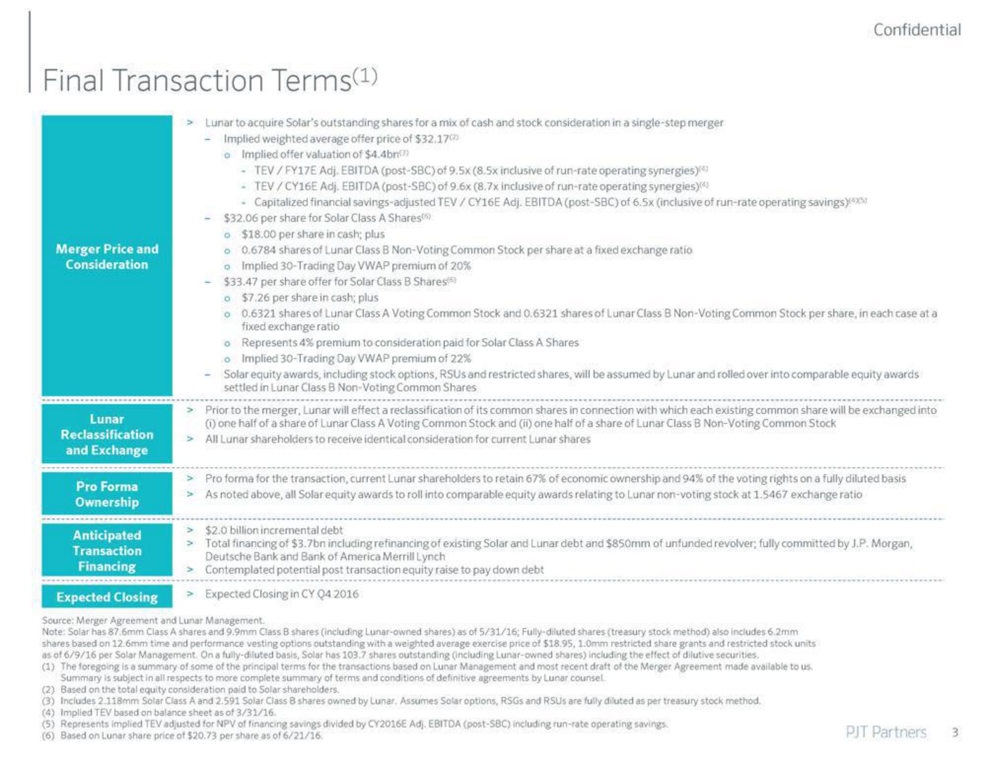 PJT Partners Investment Banking Pitch Book slide image #4