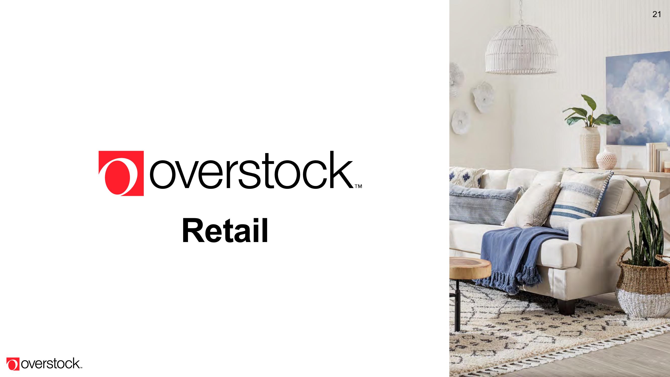 Overstock Results Presentation Deck slide image #21