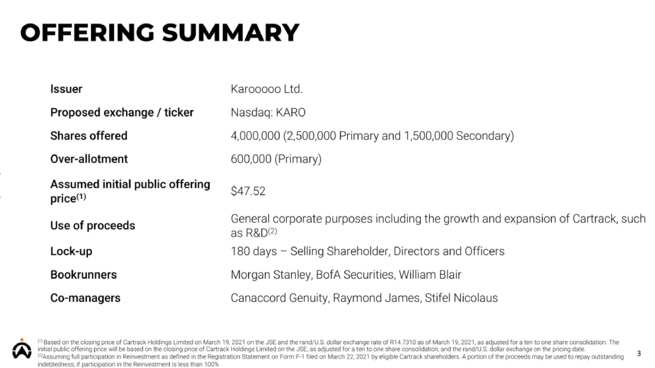 Cartrack IPO slide image #3