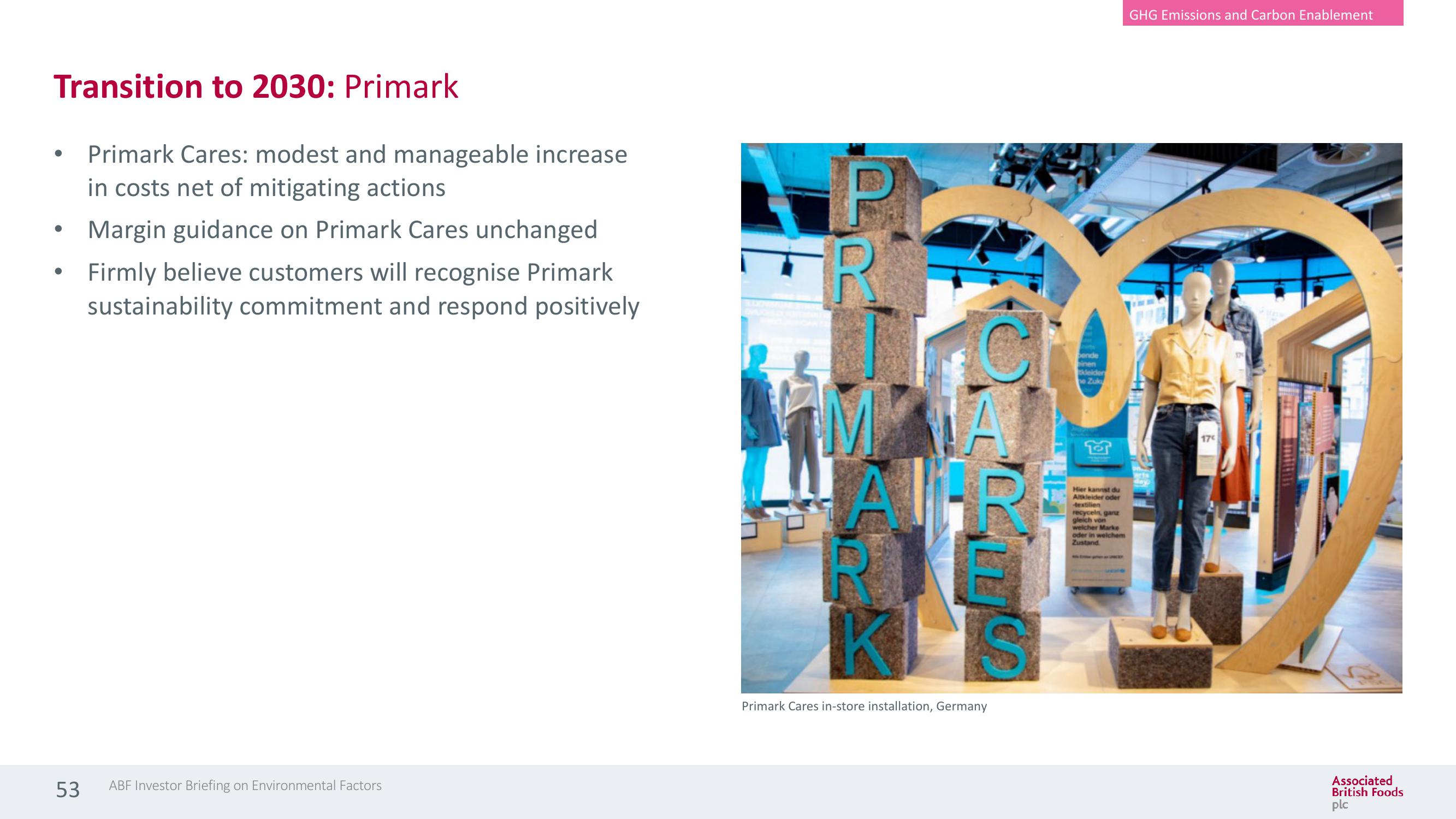 Associated British Foods ESG Presentation Deck slide image #53