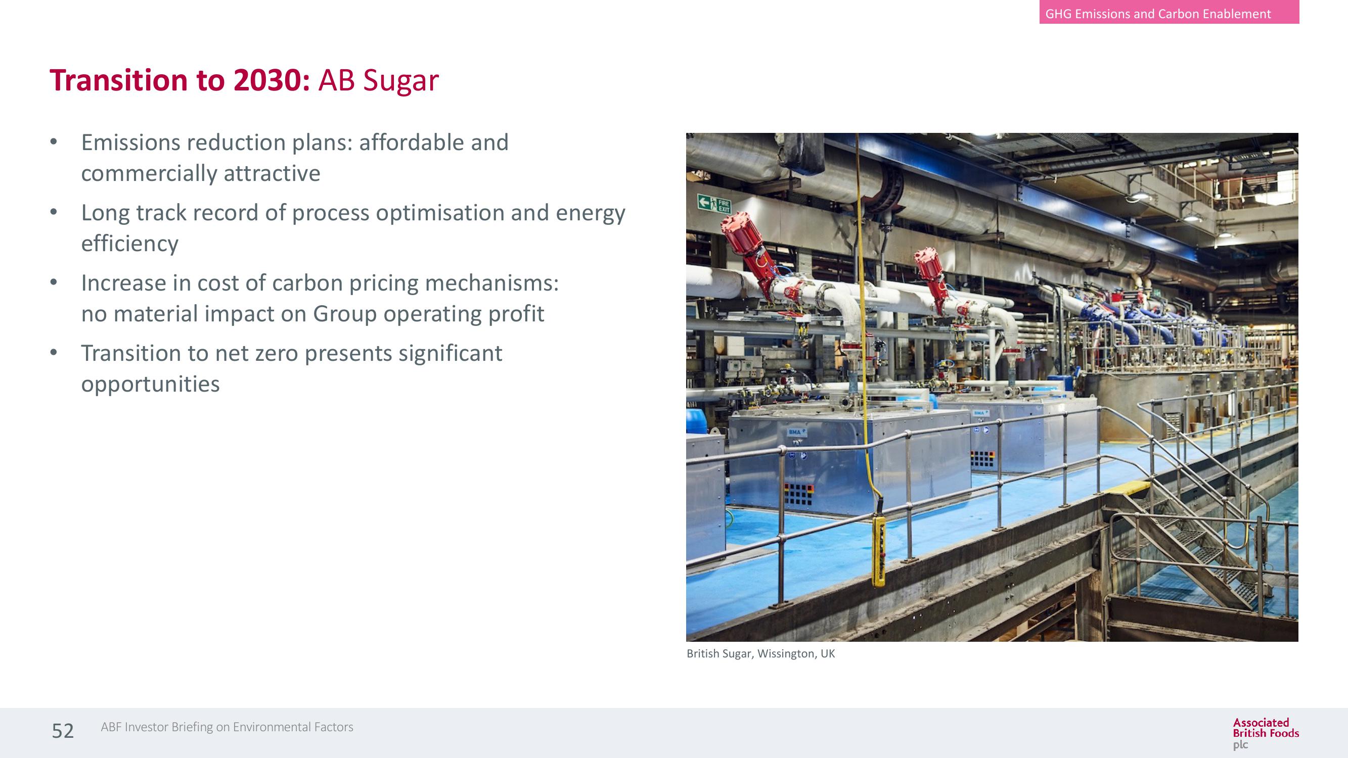 Associated British Foods ESG Presentation Deck slide image #52