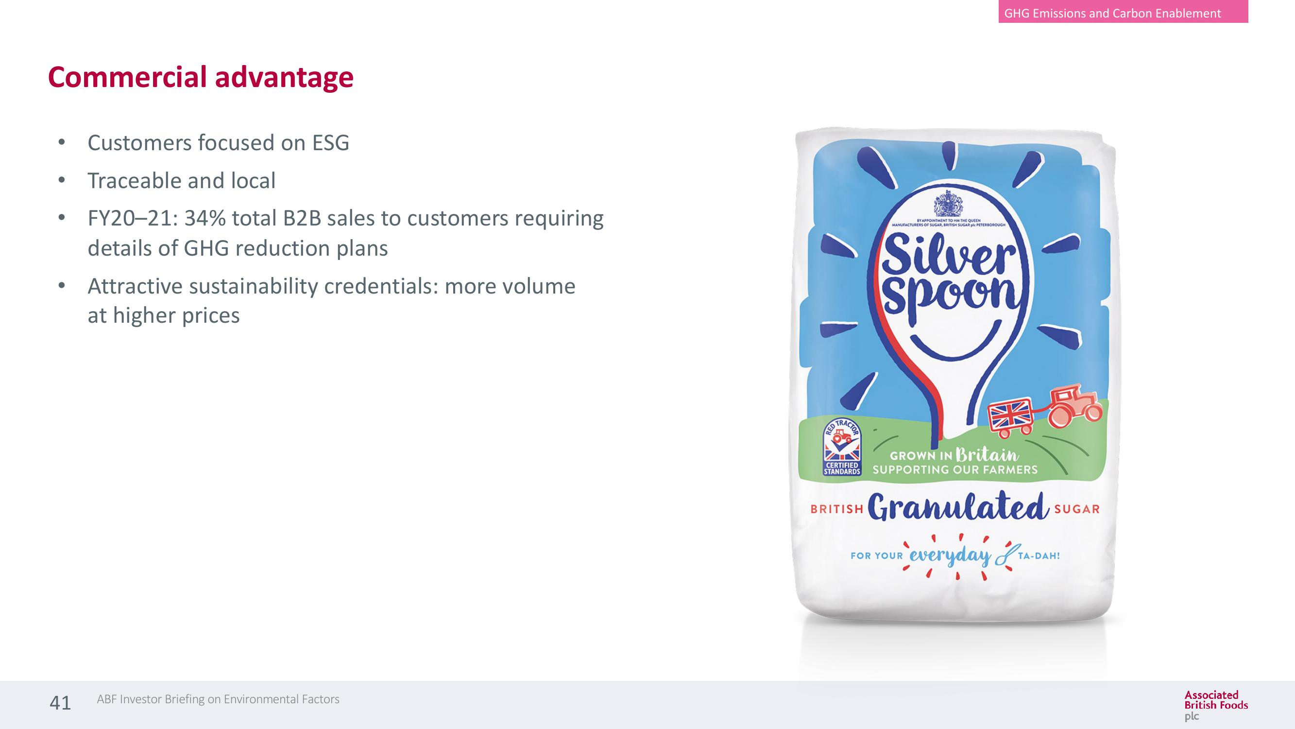 Associated British Foods ESG Presentation Deck slide image #41