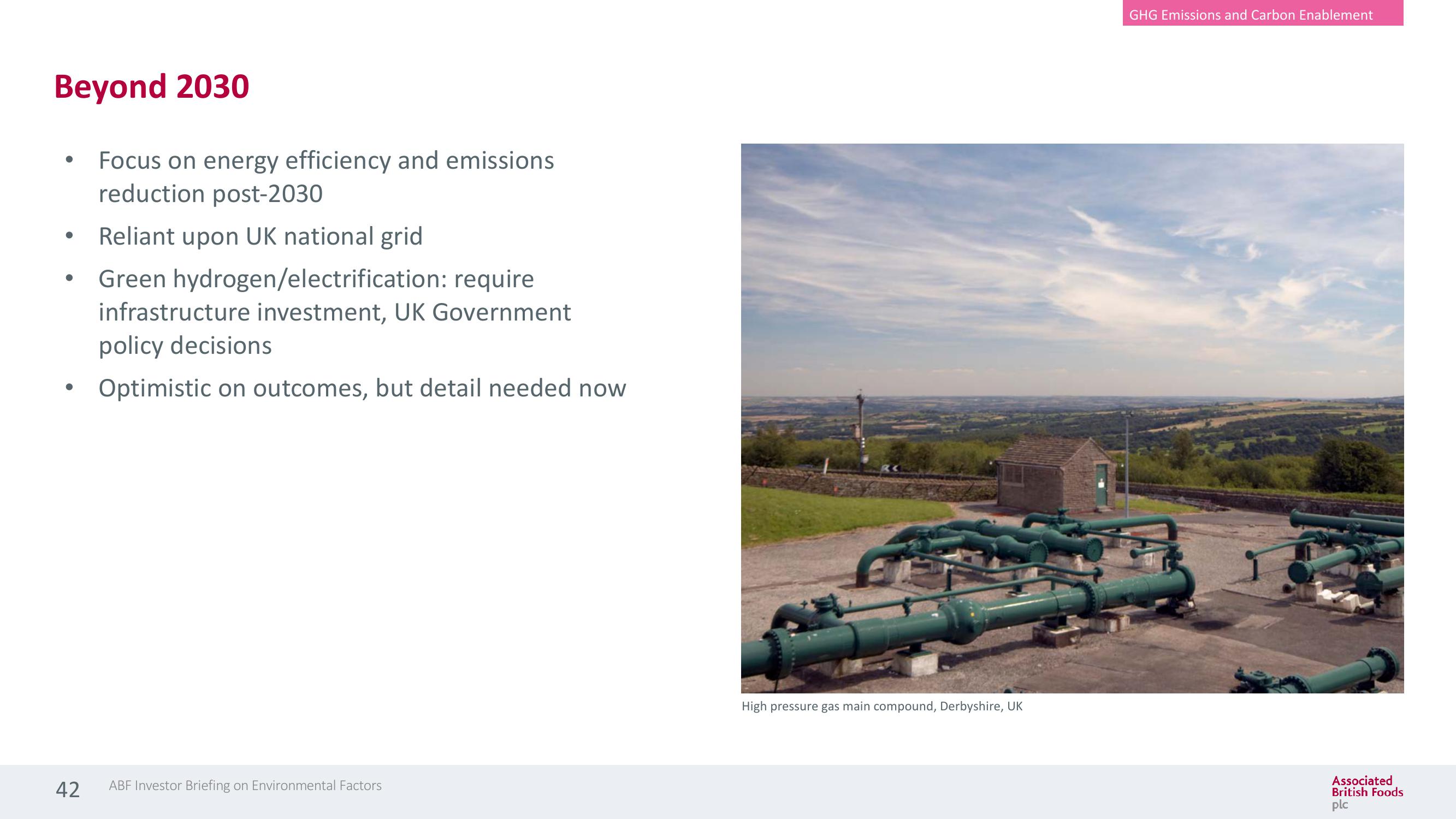 Associated British Foods ESG Presentation Deck slide image #42