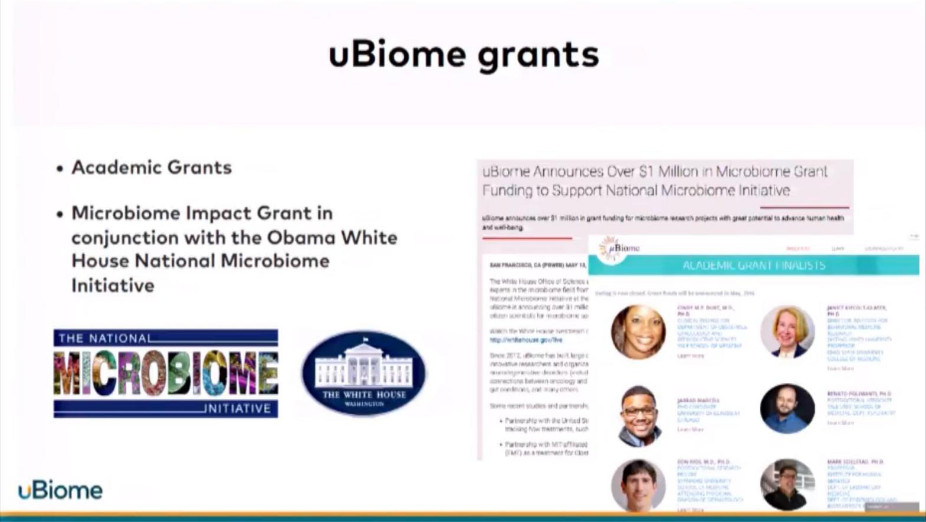 uBiome Start Up Pitch Deck slide image #16