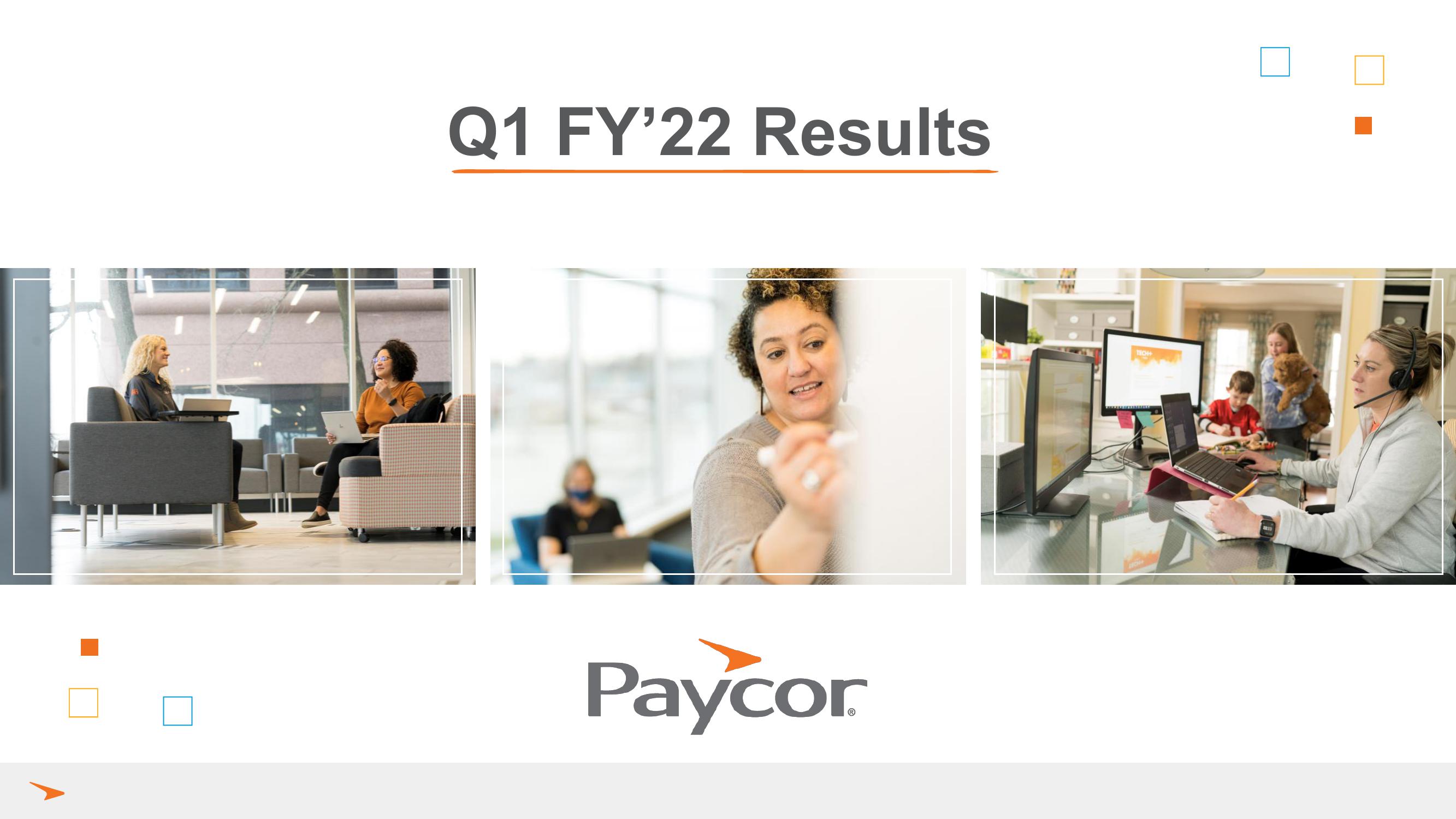 Paycor Results Presentation Deck image