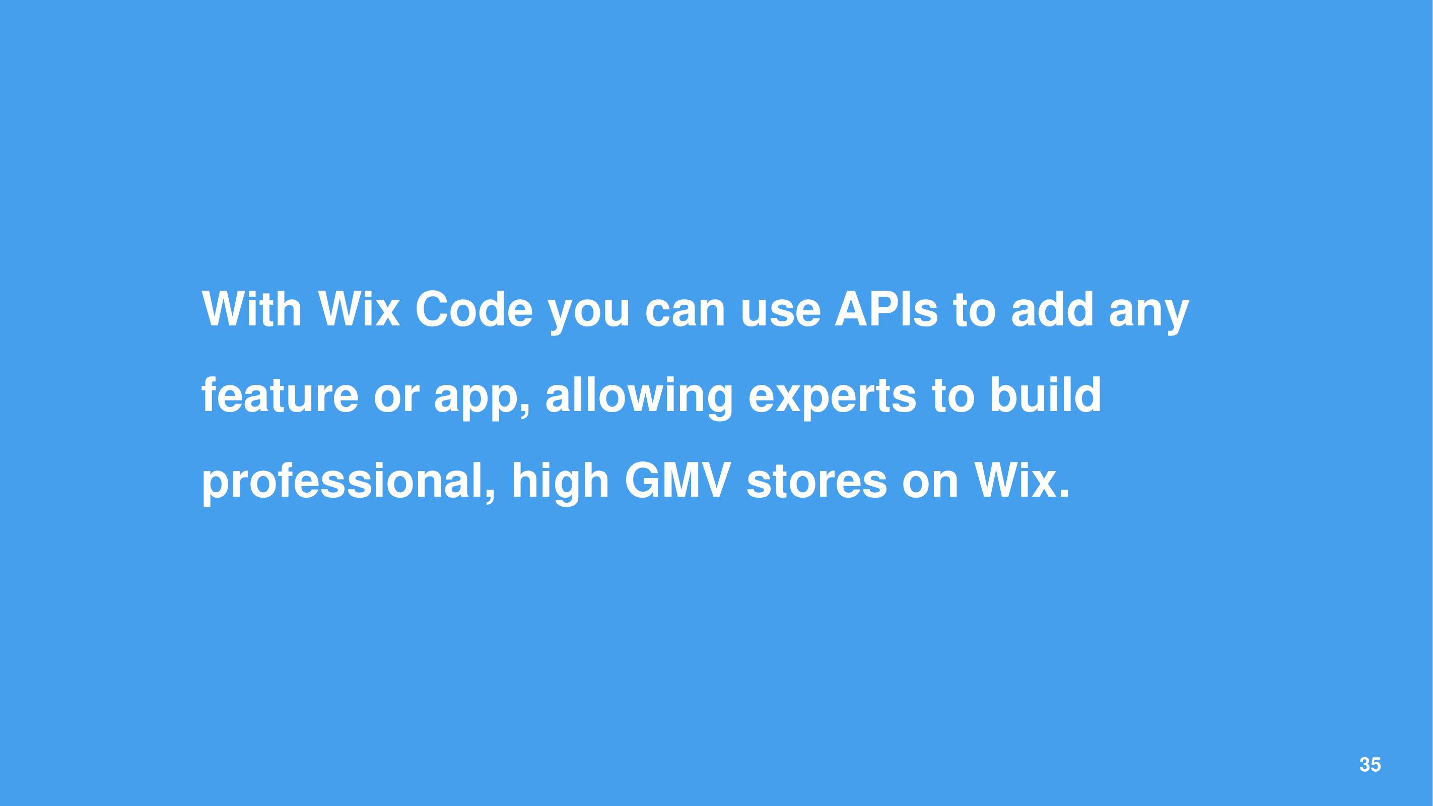 Wix Investor Day Presentation Deck slide image #35