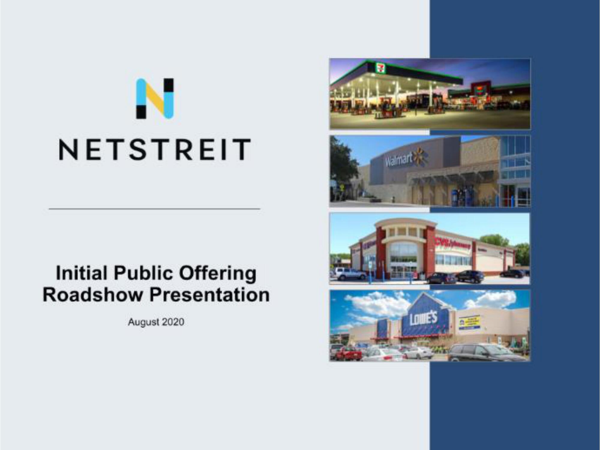 Netstreit IPO Presentation Deck image