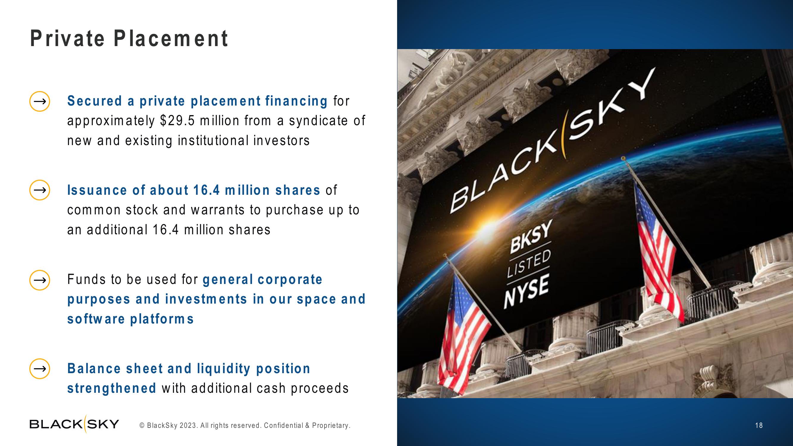 BlackSky Results Presentation Deck slide image #18