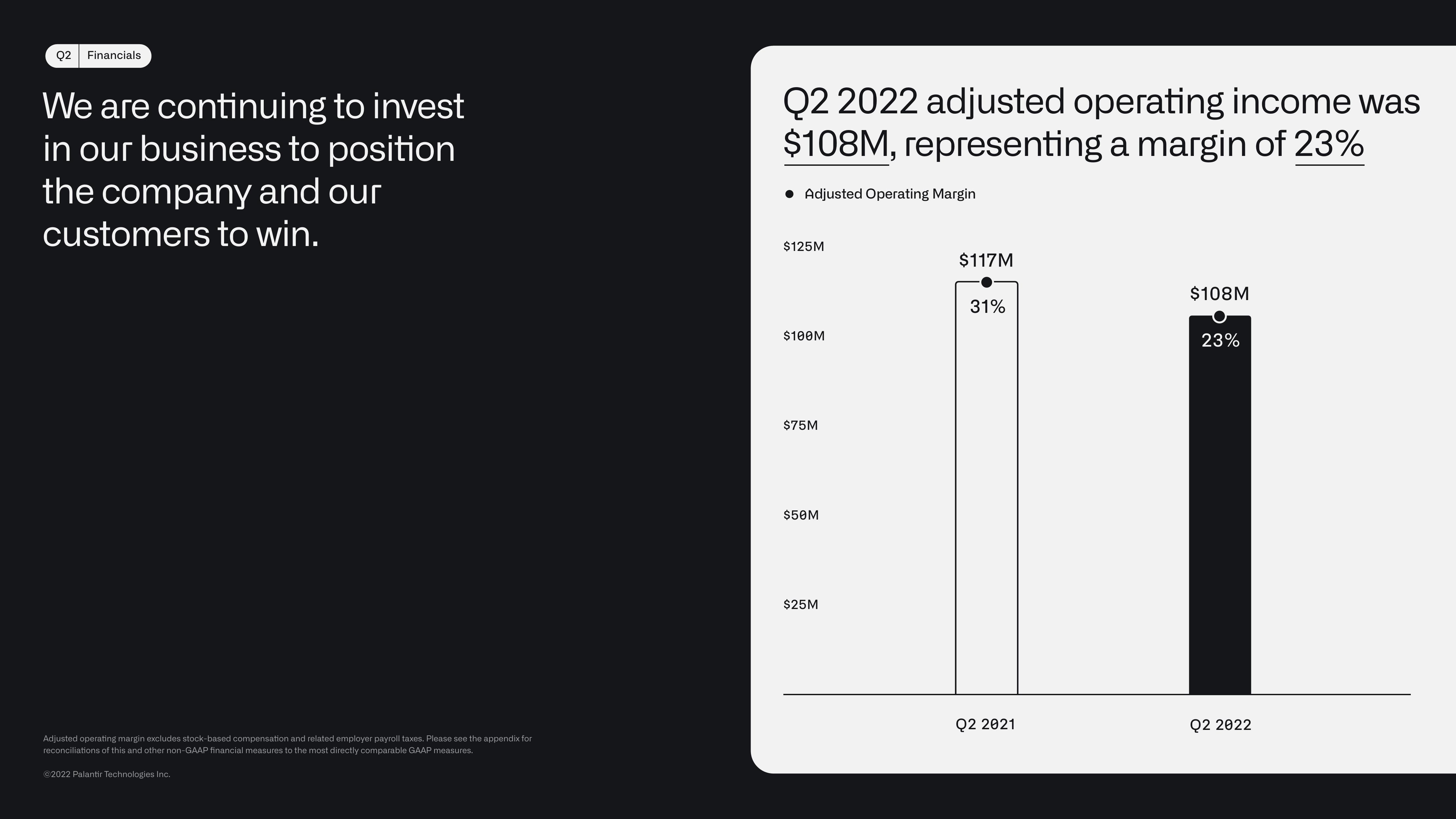 Palantir Results Presentation Deck slide image #22