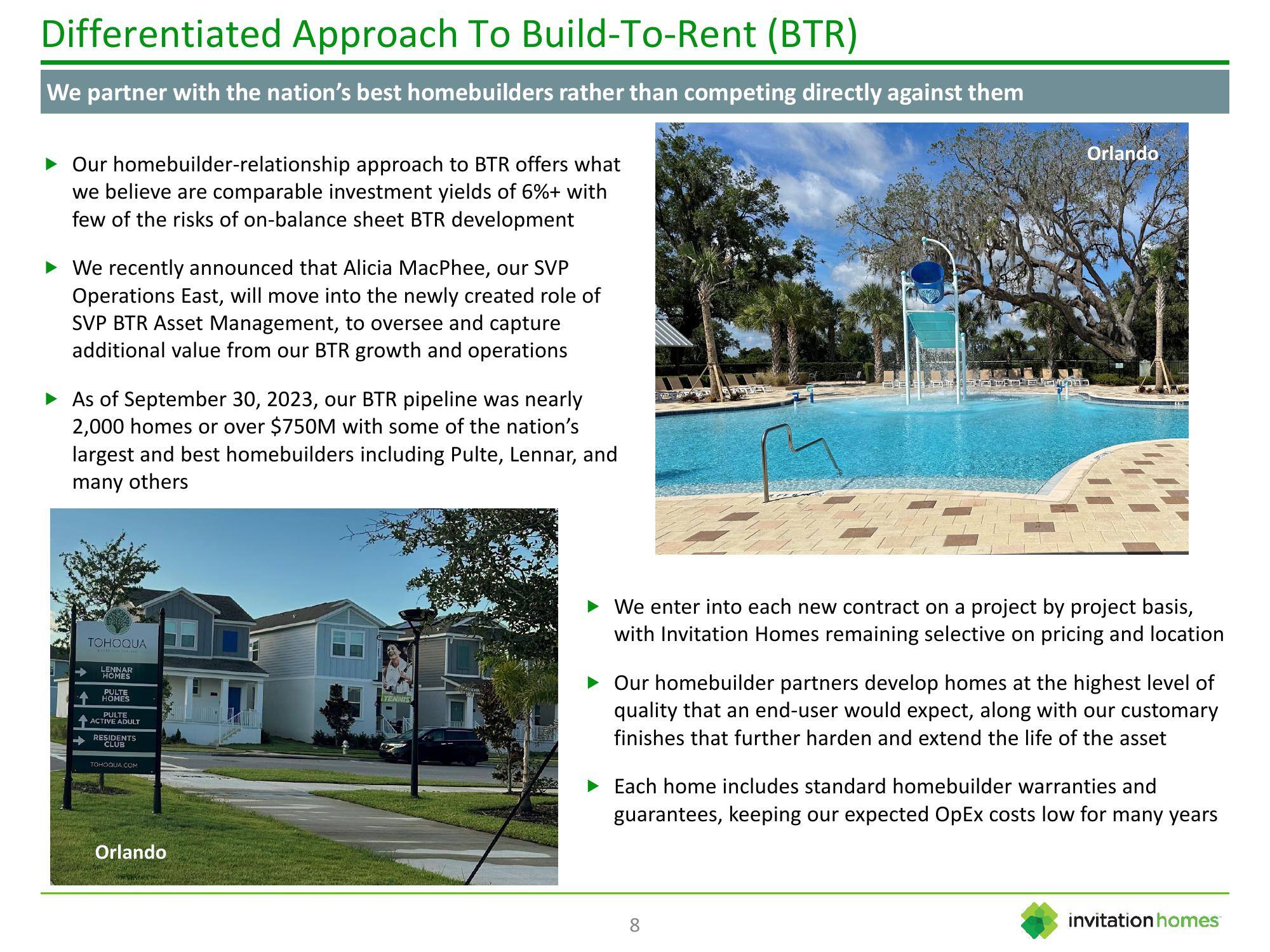 Invitation Homes Investor Presentation Deck slide image #8