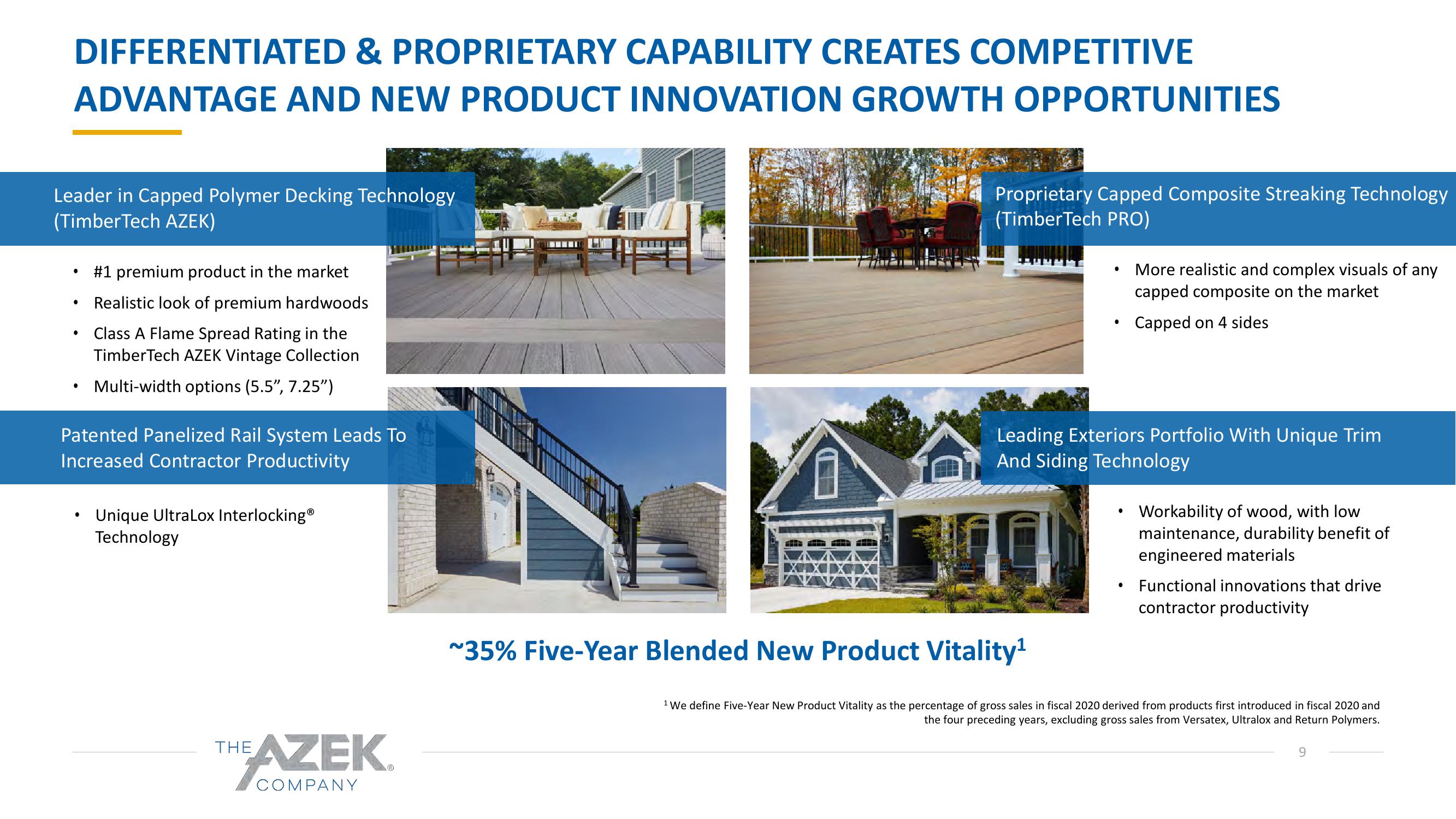 Azek Investor Presentation Deck slide image #9