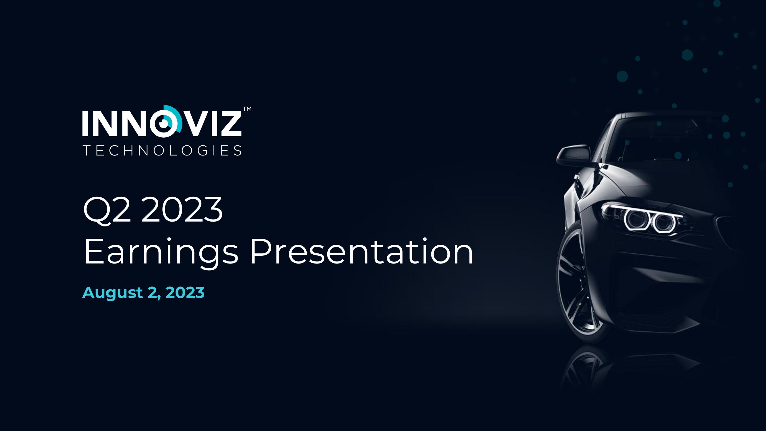 Innoviz Results Presentation Deck image