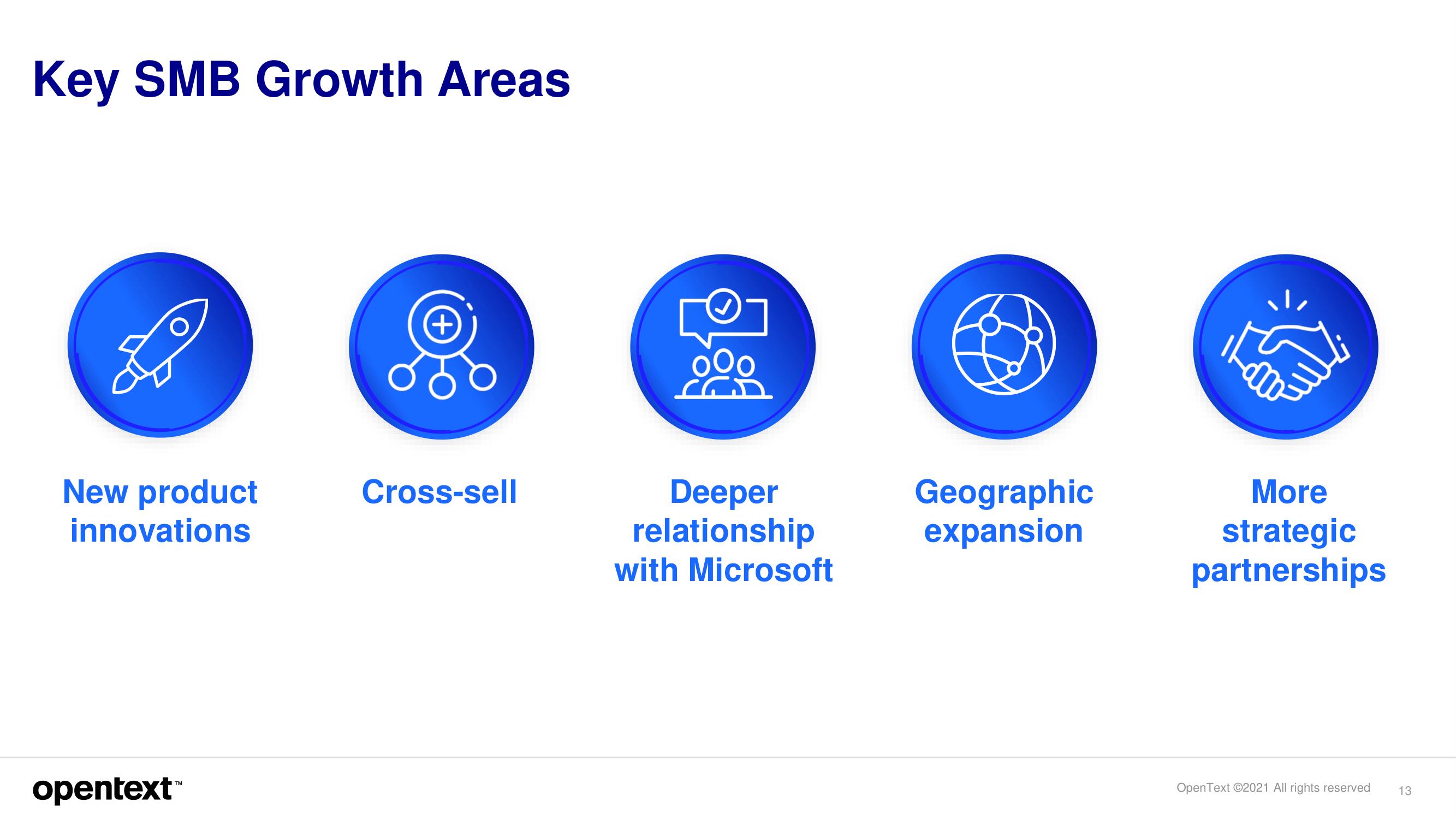 OpenText Mergers and Acquisitions Presentation Deck slide image #13