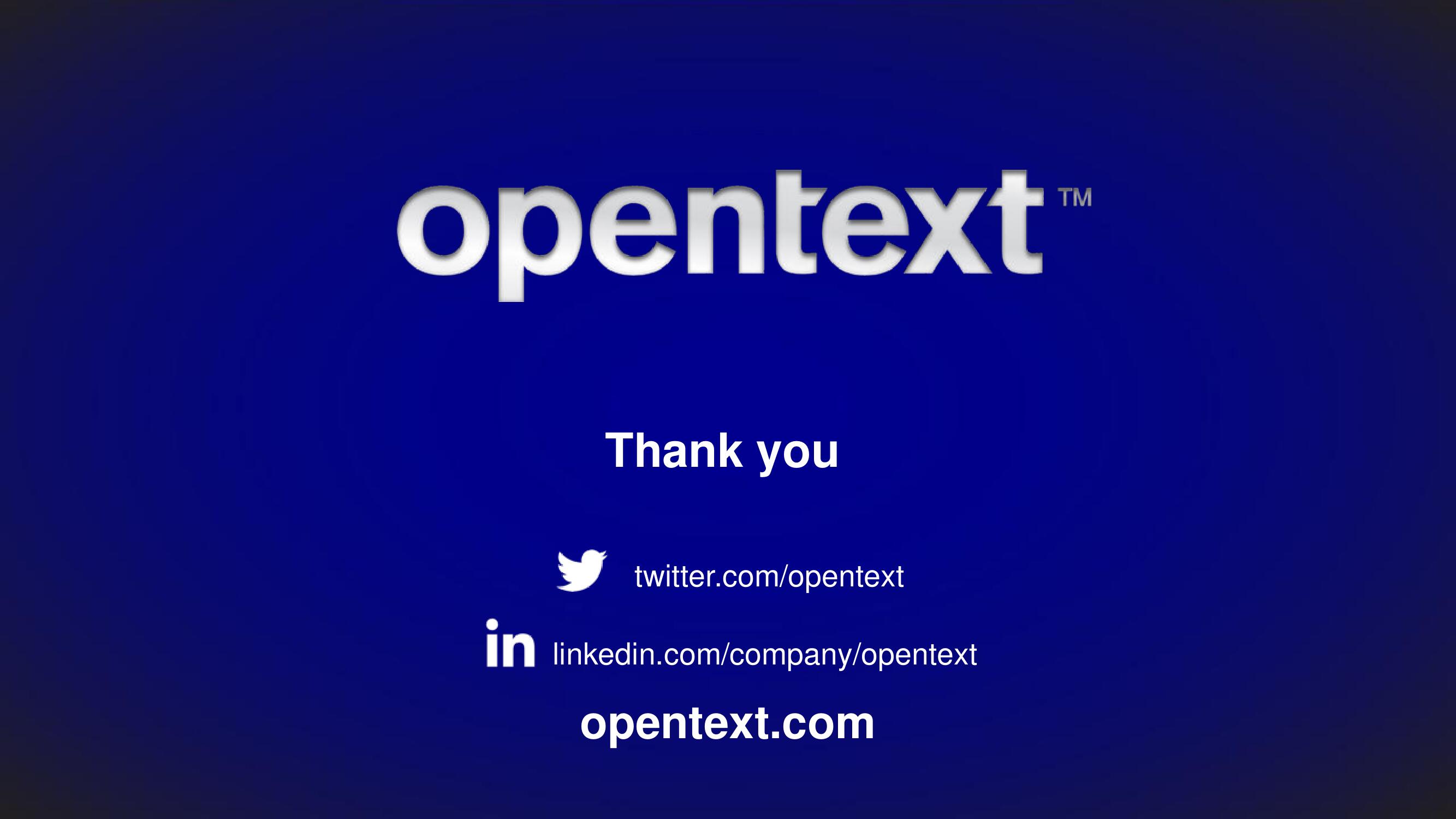 OpenText Mergers and Acquisitions Presentation Deck slide image #16