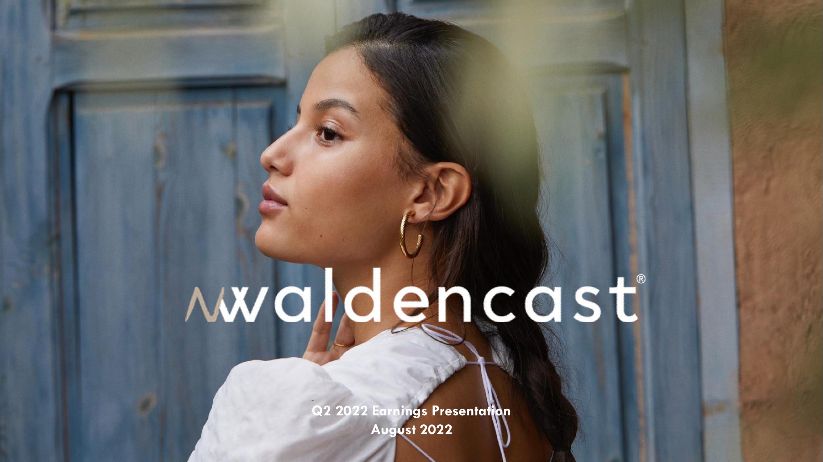 Waldencast 2Q22 Investor Results image