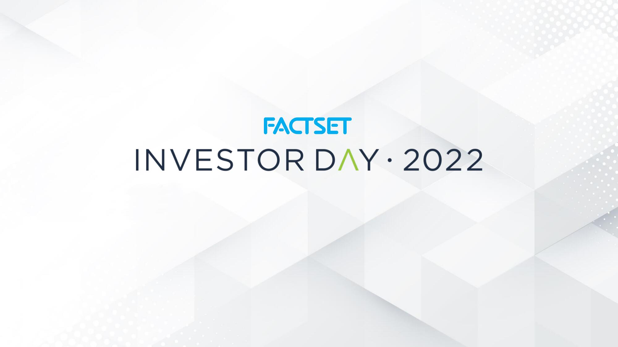 Factset Investor Day Presentation Deck slide image #44