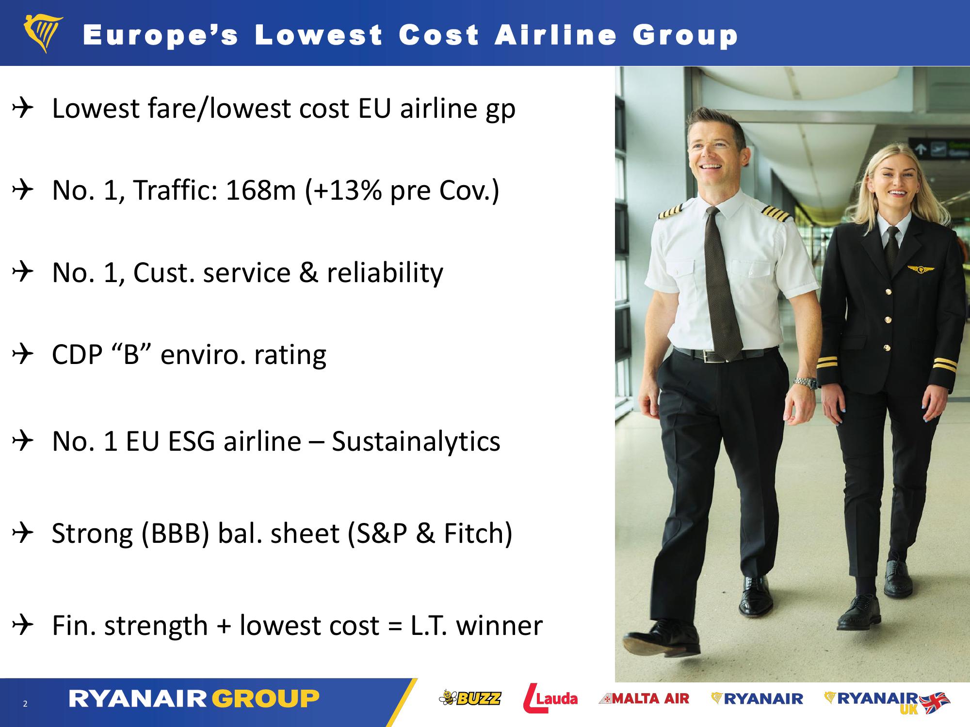 Ryanair Company Presentation slide image #2