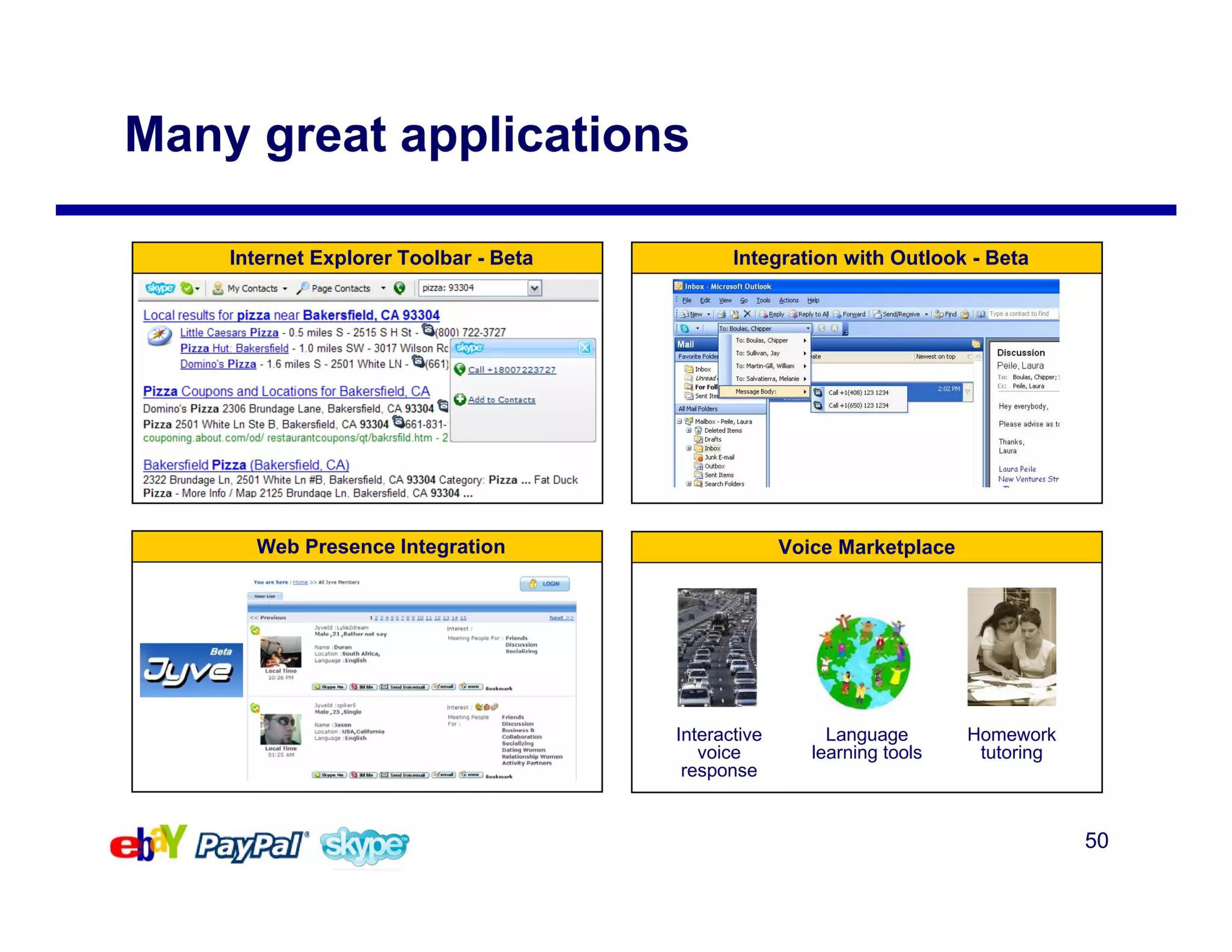 eBay Mergers and Acquisitions Presentation Deck slide image #50