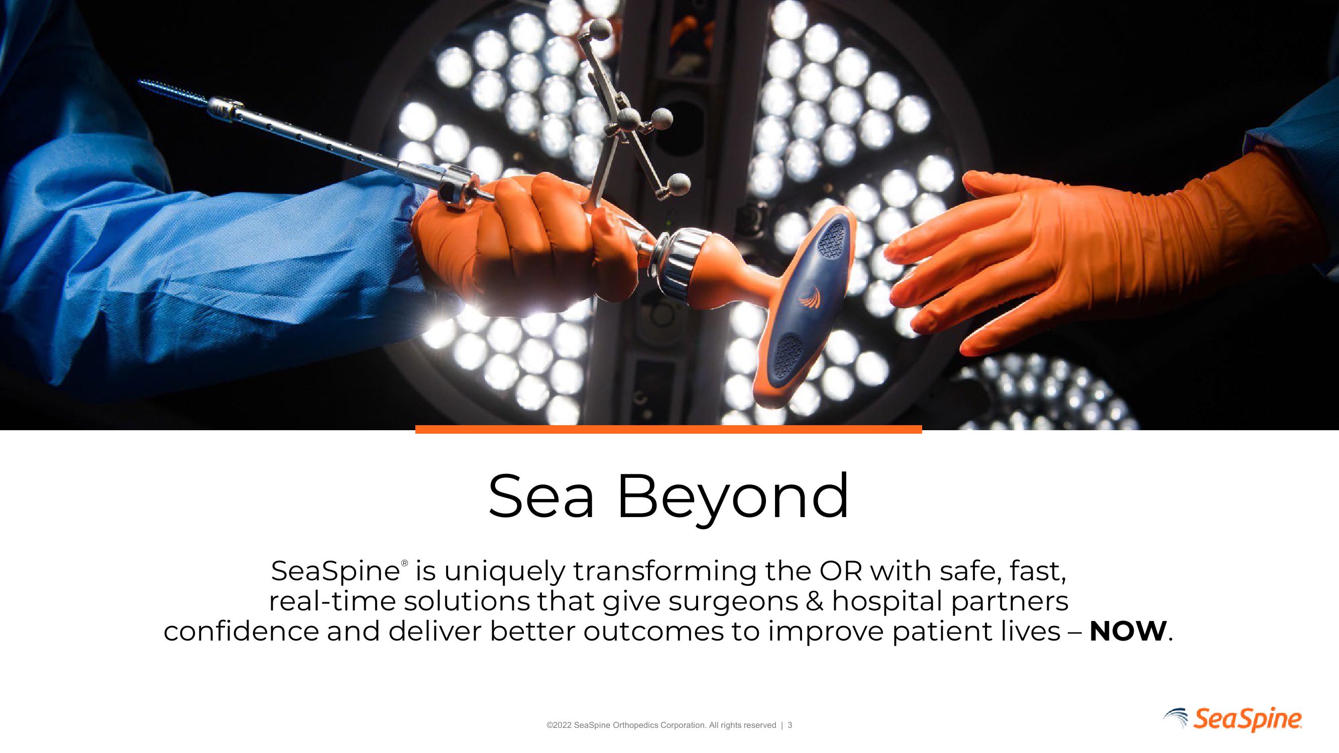 SeaSpine Investor Update slide image #3