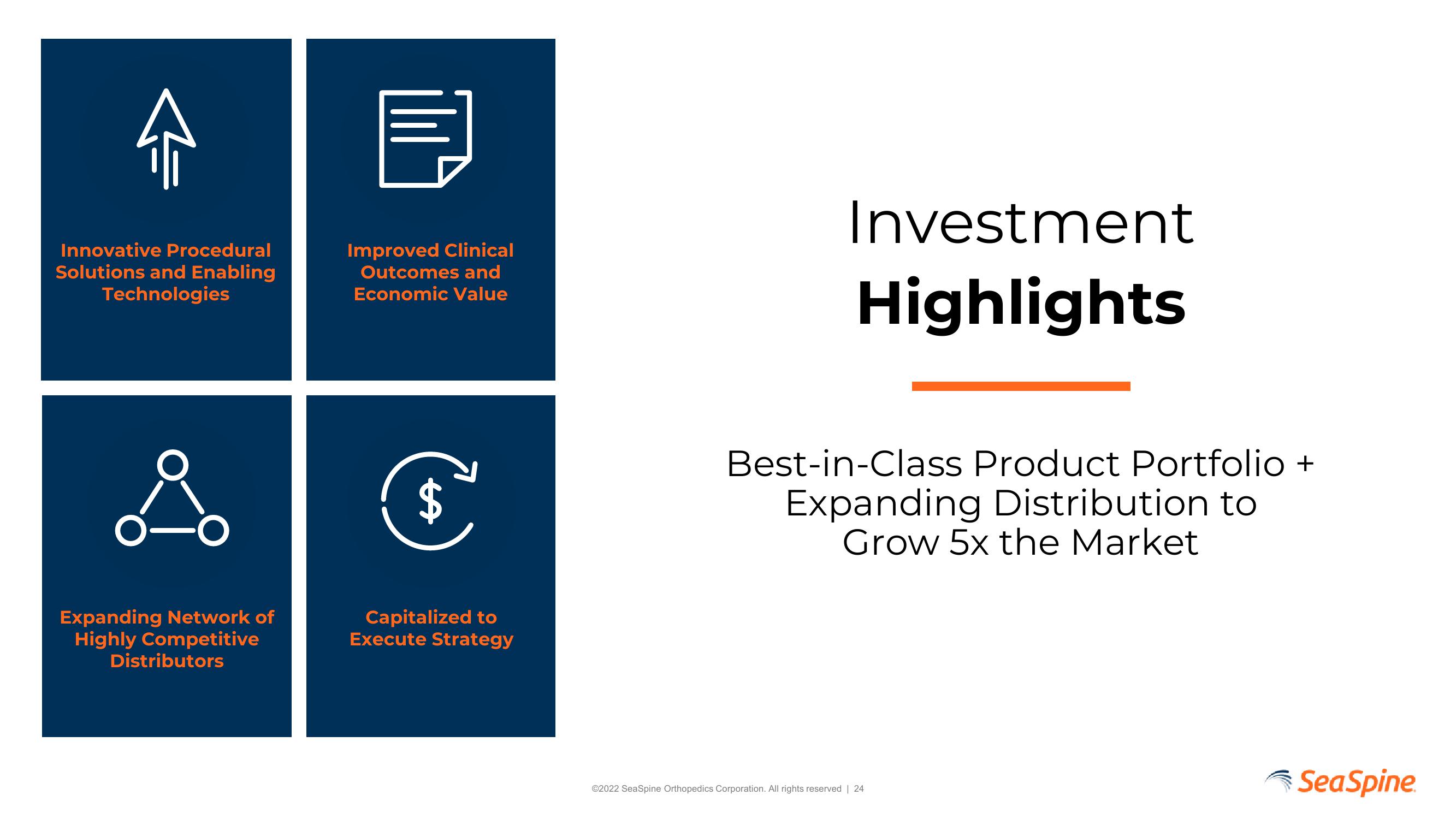 SeaSpine Investor Update slide image #24