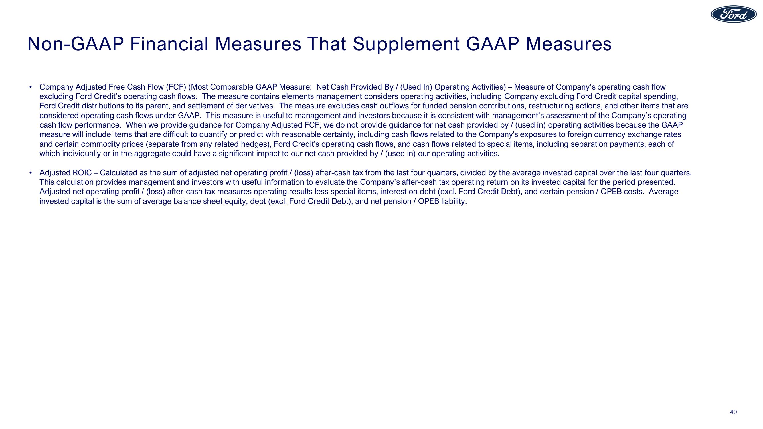 Ford Results 3Q23 Earnings slide image #40