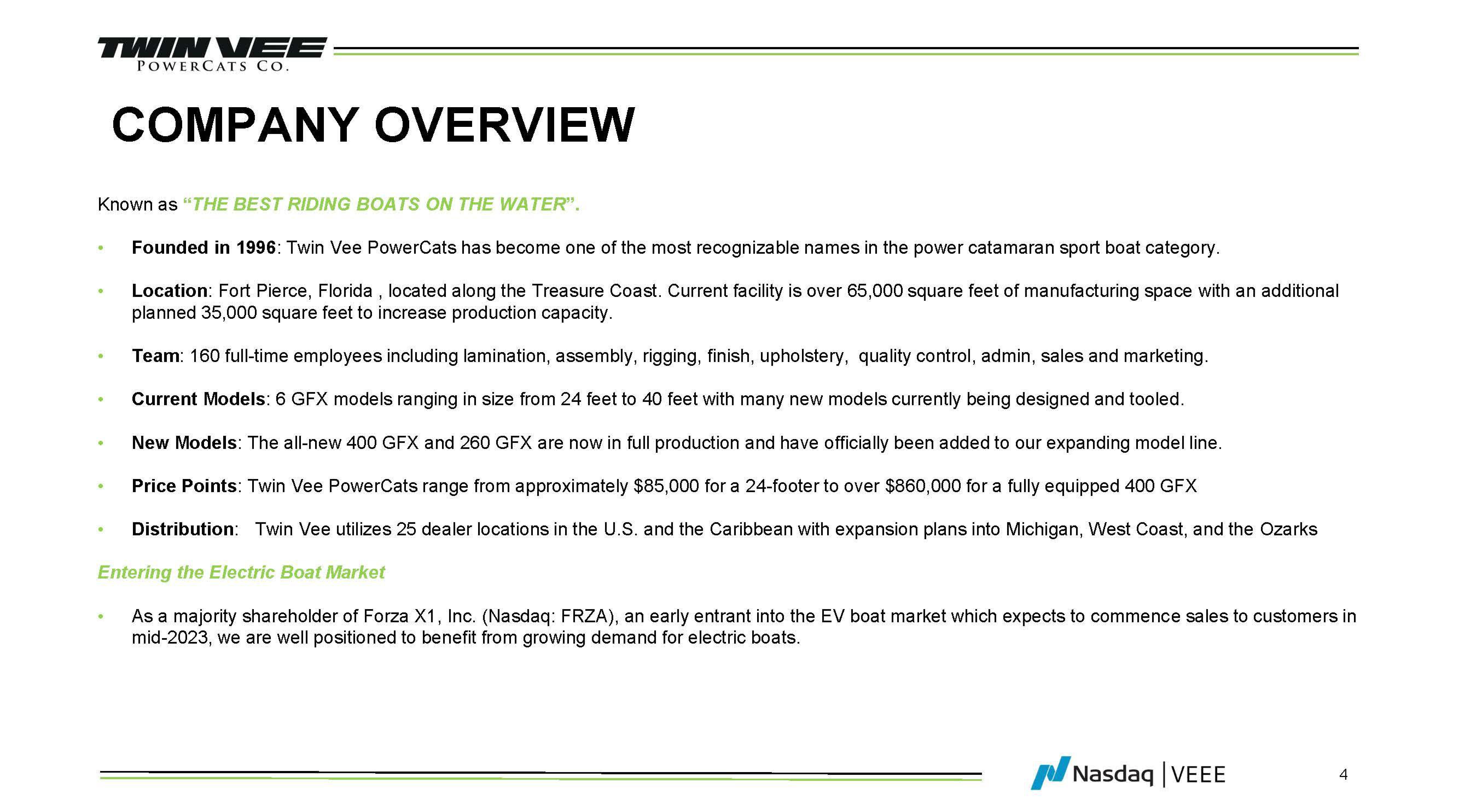 Twin Vee PowerCats FWP Presentation Deck slide image #4