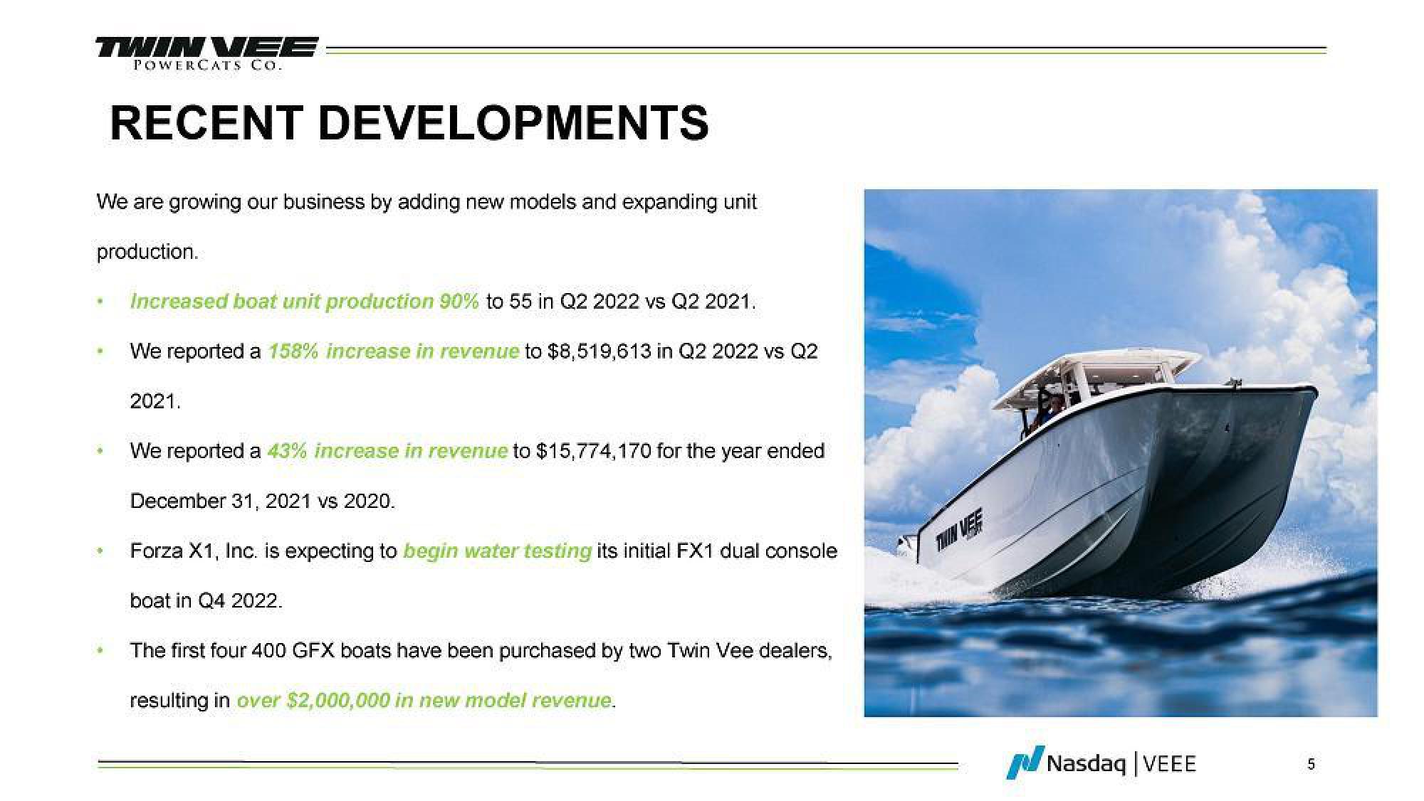 Twin Vee PowerCats FWP Presentation Deck slide image #5