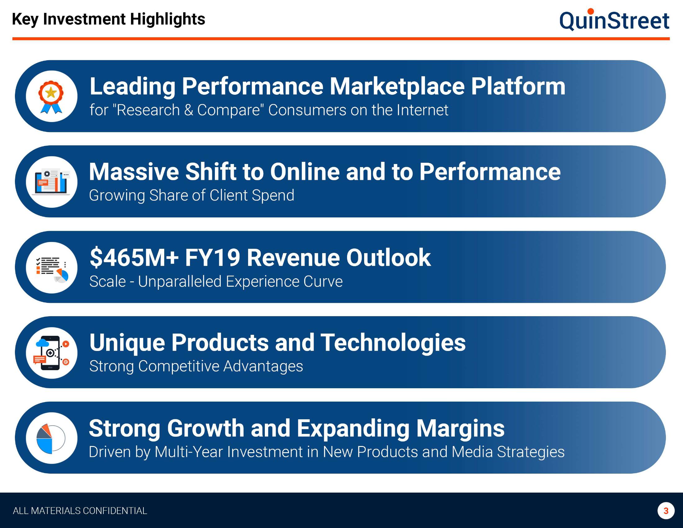 Investor Presentation QS Q2 FY19 Update slide image #3