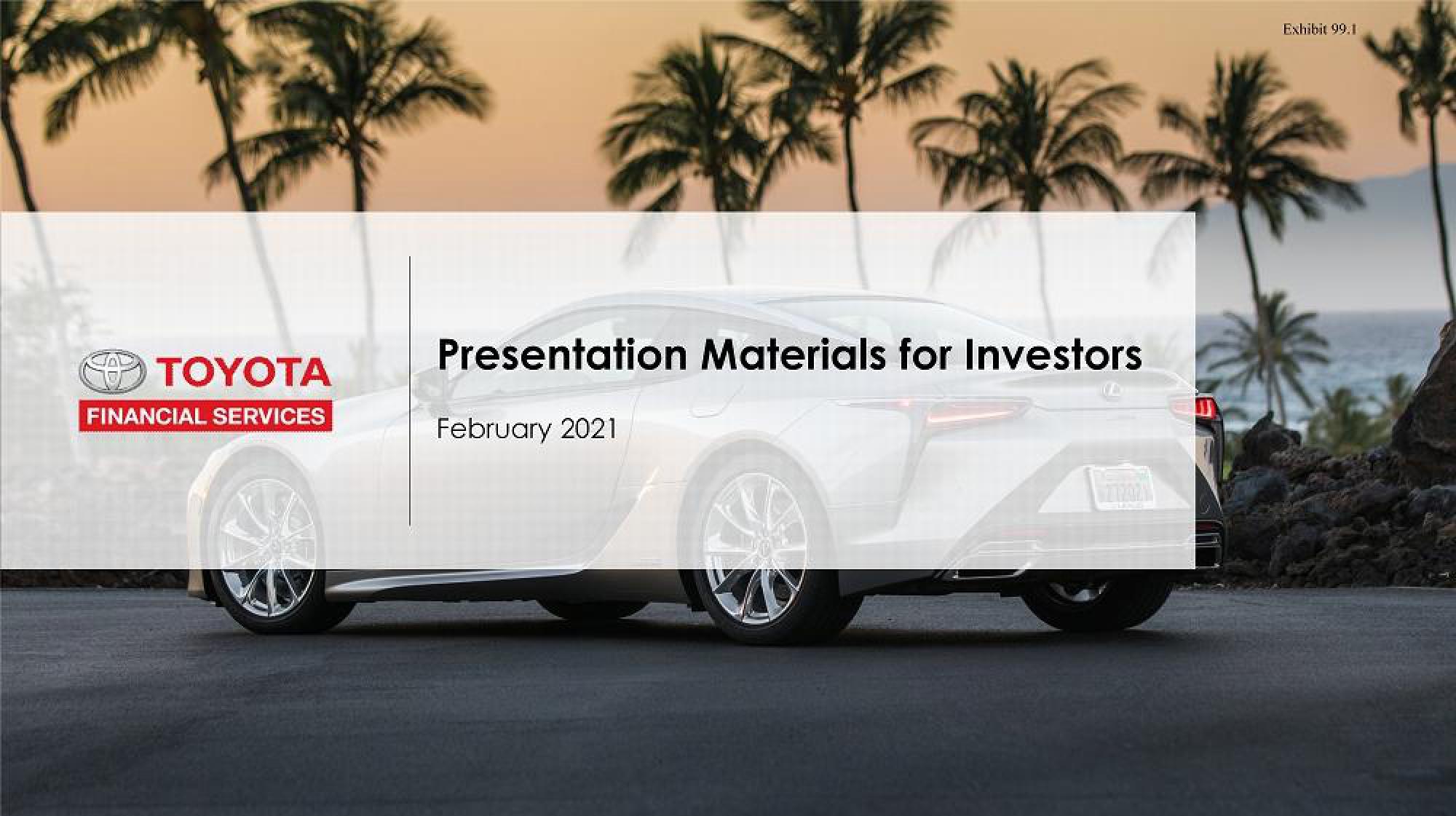 Toyota Investor Presentation Deck image