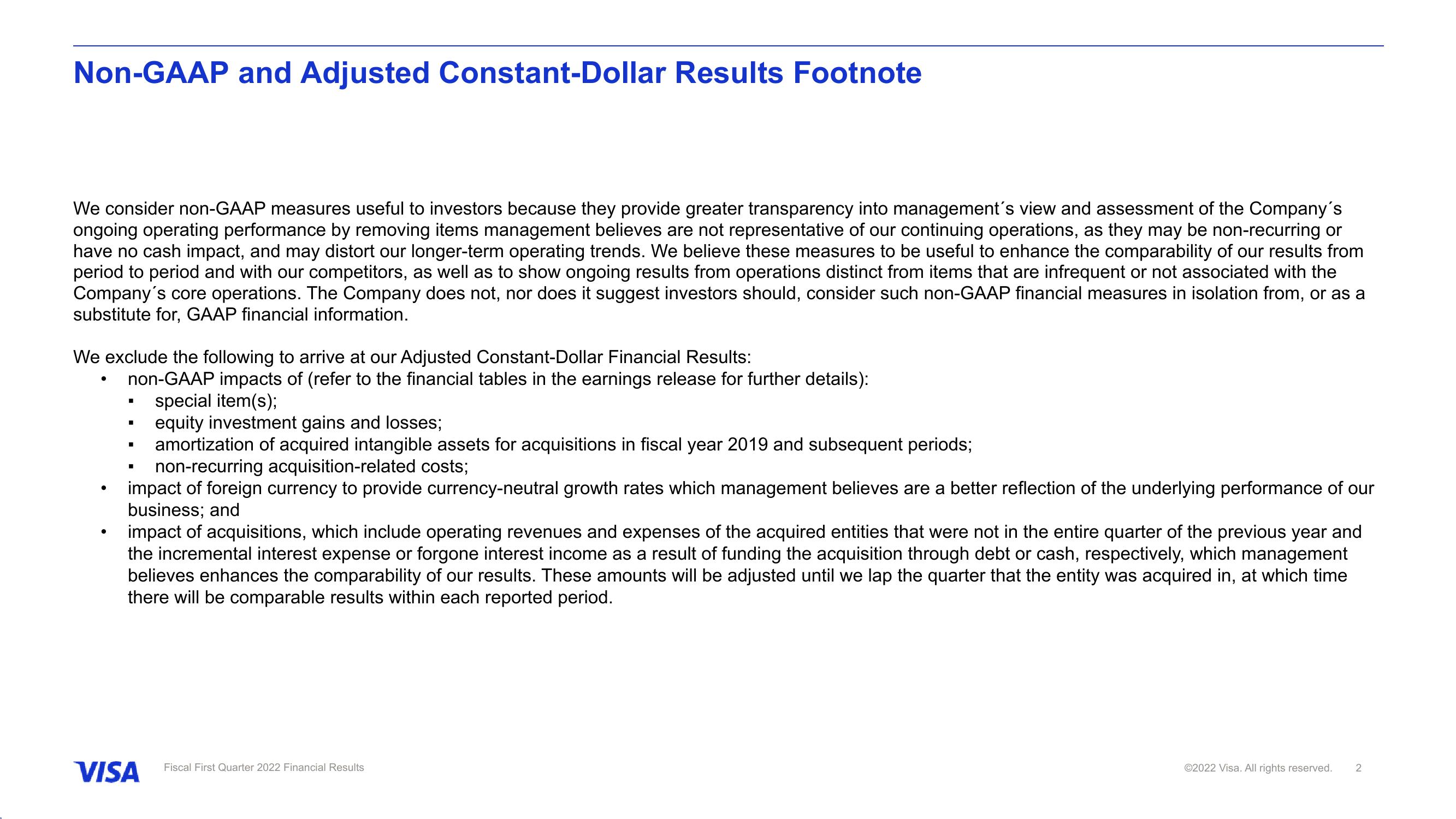 Fiscal First Quarter 2022 Financial Results slide image #3