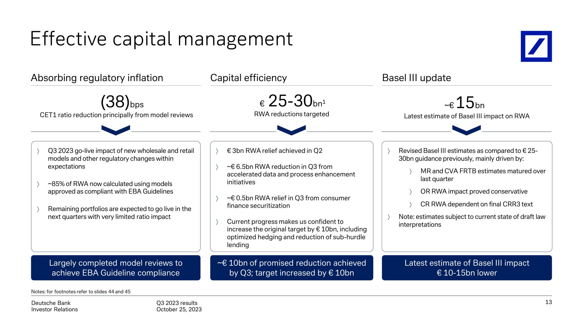 Deutsche Bank Results Presentation Deck slide image #14