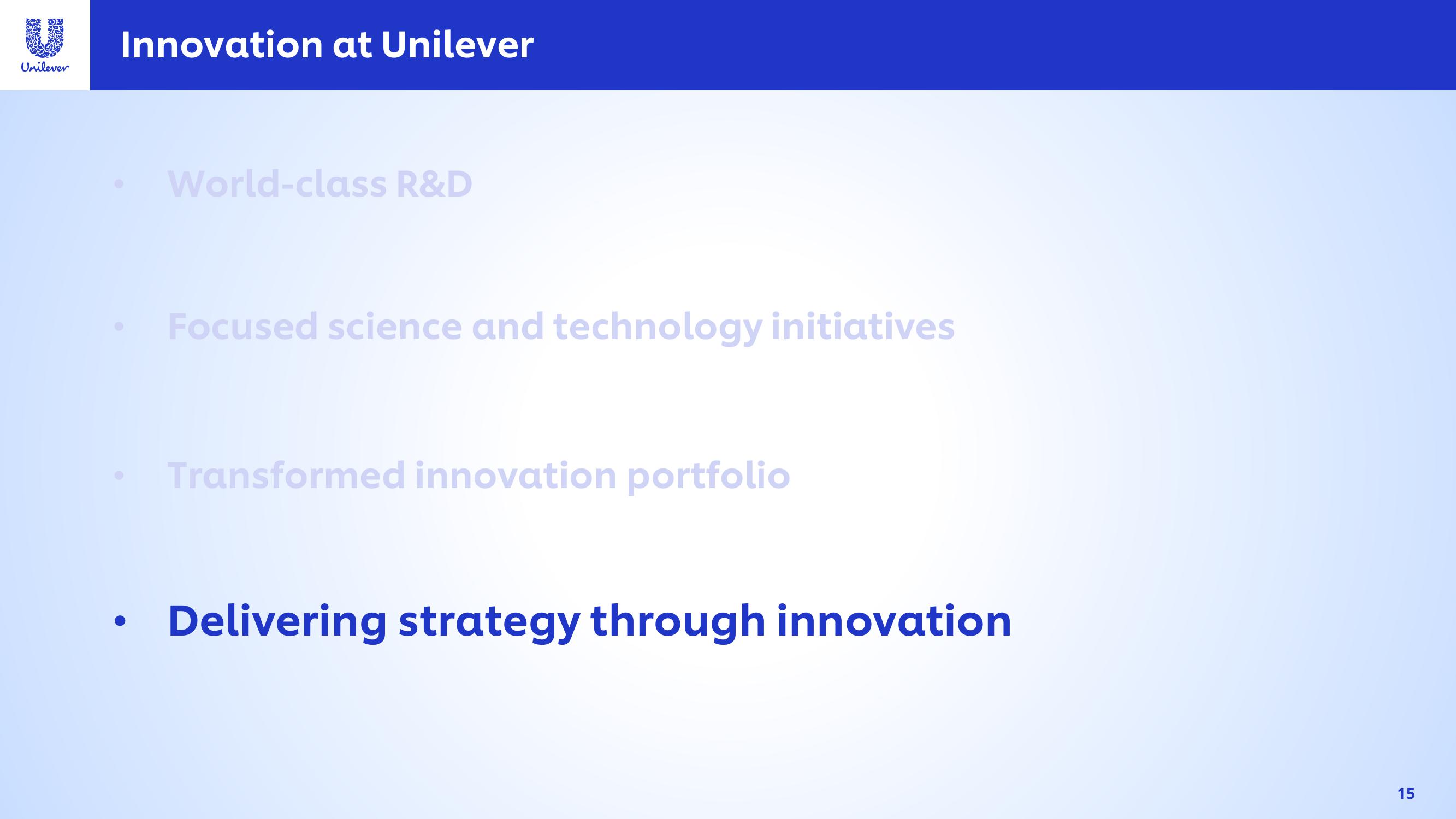 Unilever Investor Event Presentation Deck slide image #15